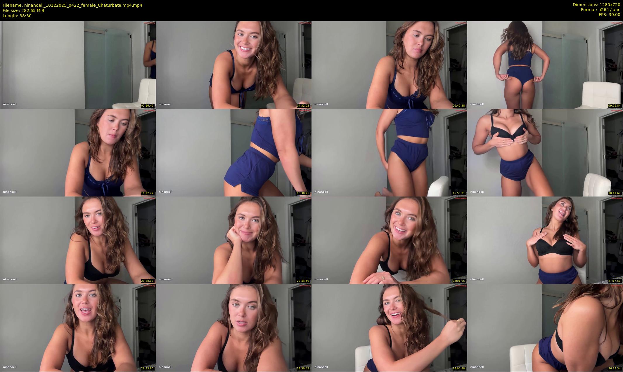 ninanoell — 39 minute Chaturbate female cam show recording, 720p, Dec 10, 2025