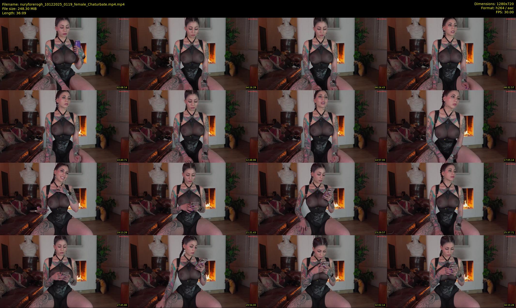 nuryforerogh — 37 minute Chaturbate female cam show recording, 720p, Dec 10, 2025