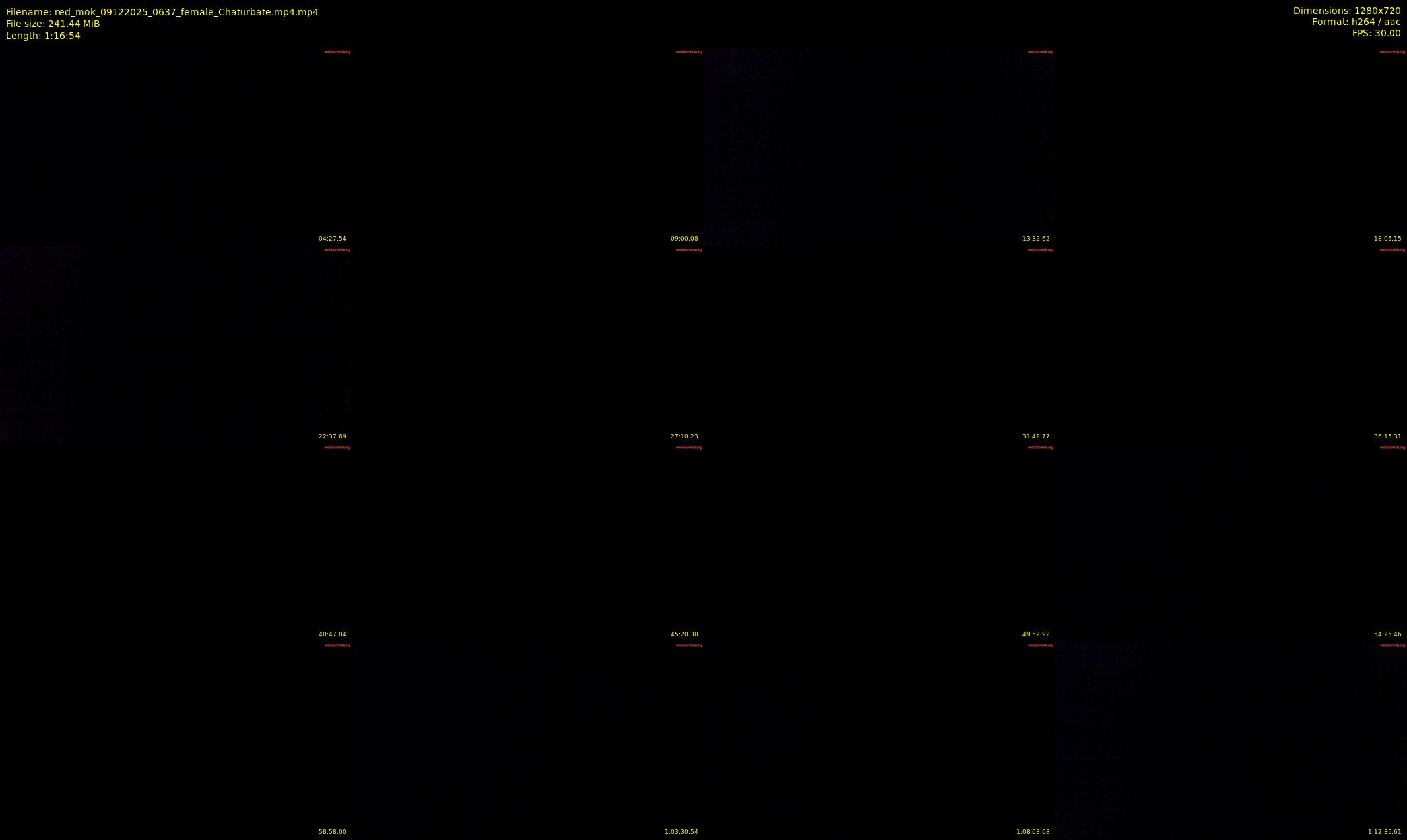 red_mok — 77 minute Chaturbate female cam show recording, 720p, Dec 9, 2025