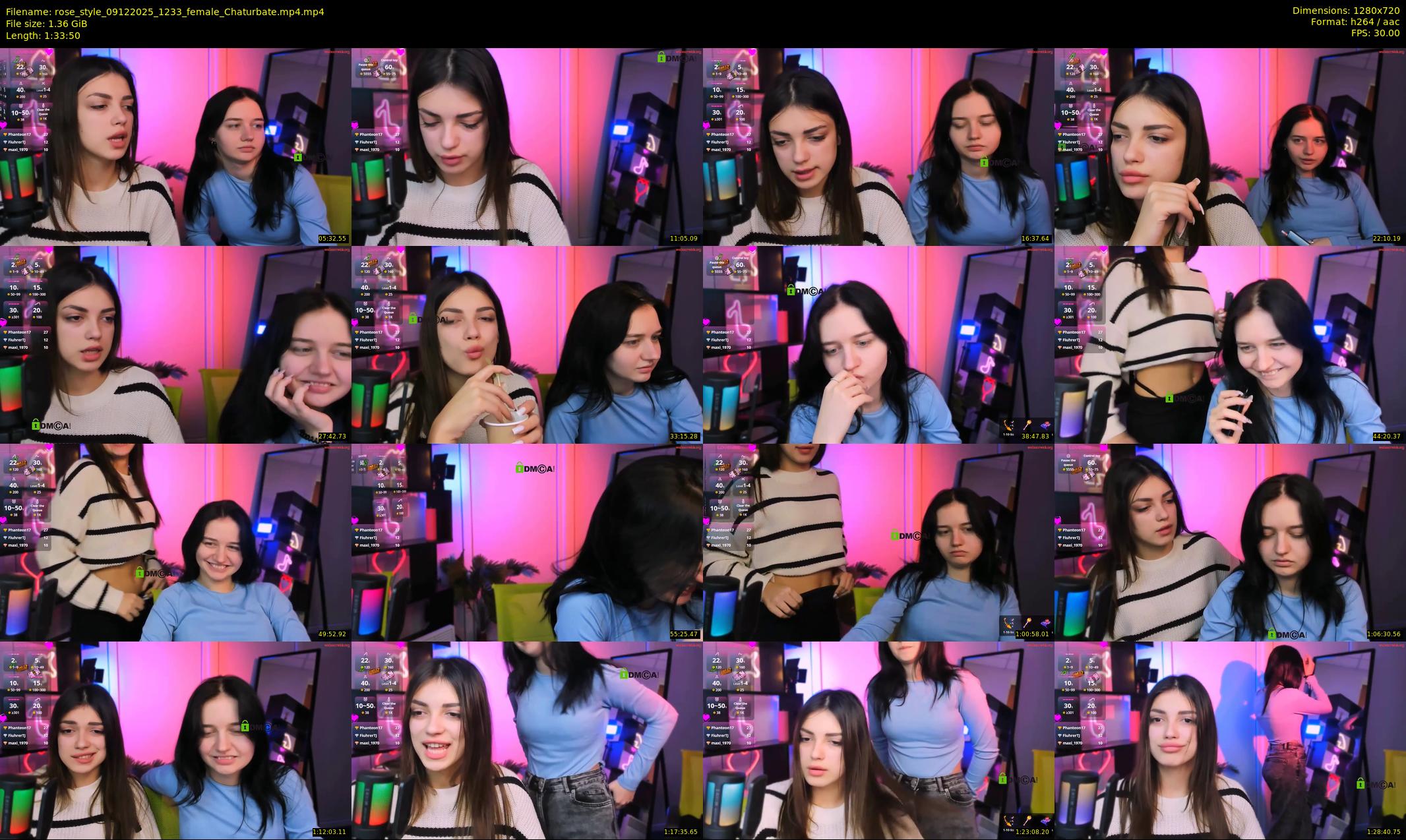 rose_style — 94 minute Chaturbate couple cam show recording, 720p, Dec 9, 2025