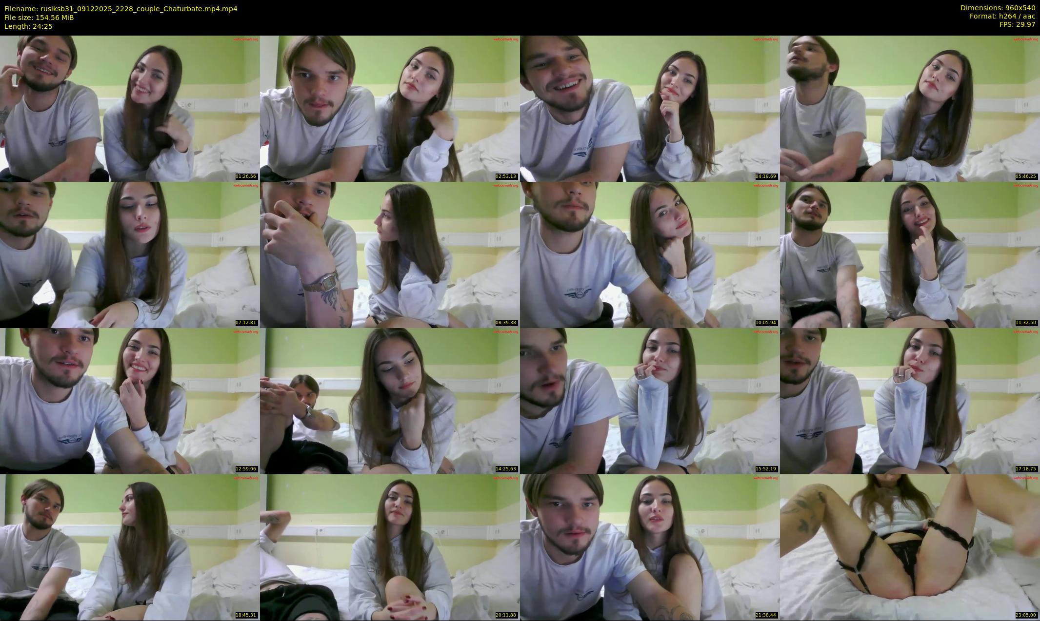 rusiksb31 — 25 minute Chaturbate couple cam show recording, 480p, Dec 9, 2025
