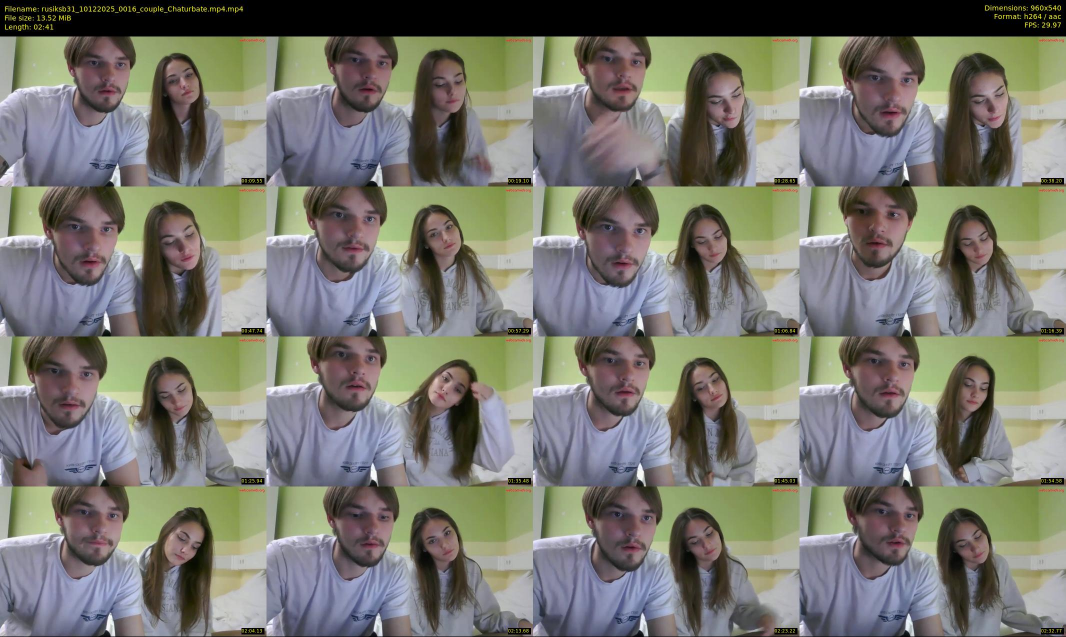 rusiksb31 — 3 minute Chaturbate couple cam show recording, 480p, Dec 10, 2025