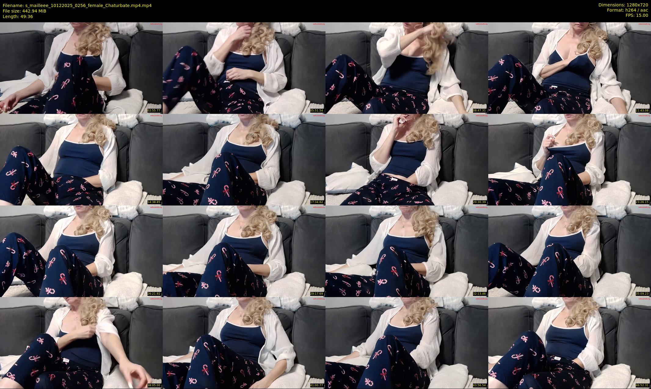 s_mailleee — 50 minute Chaturbate female cam show recording, 720p, Dec 10, 2025