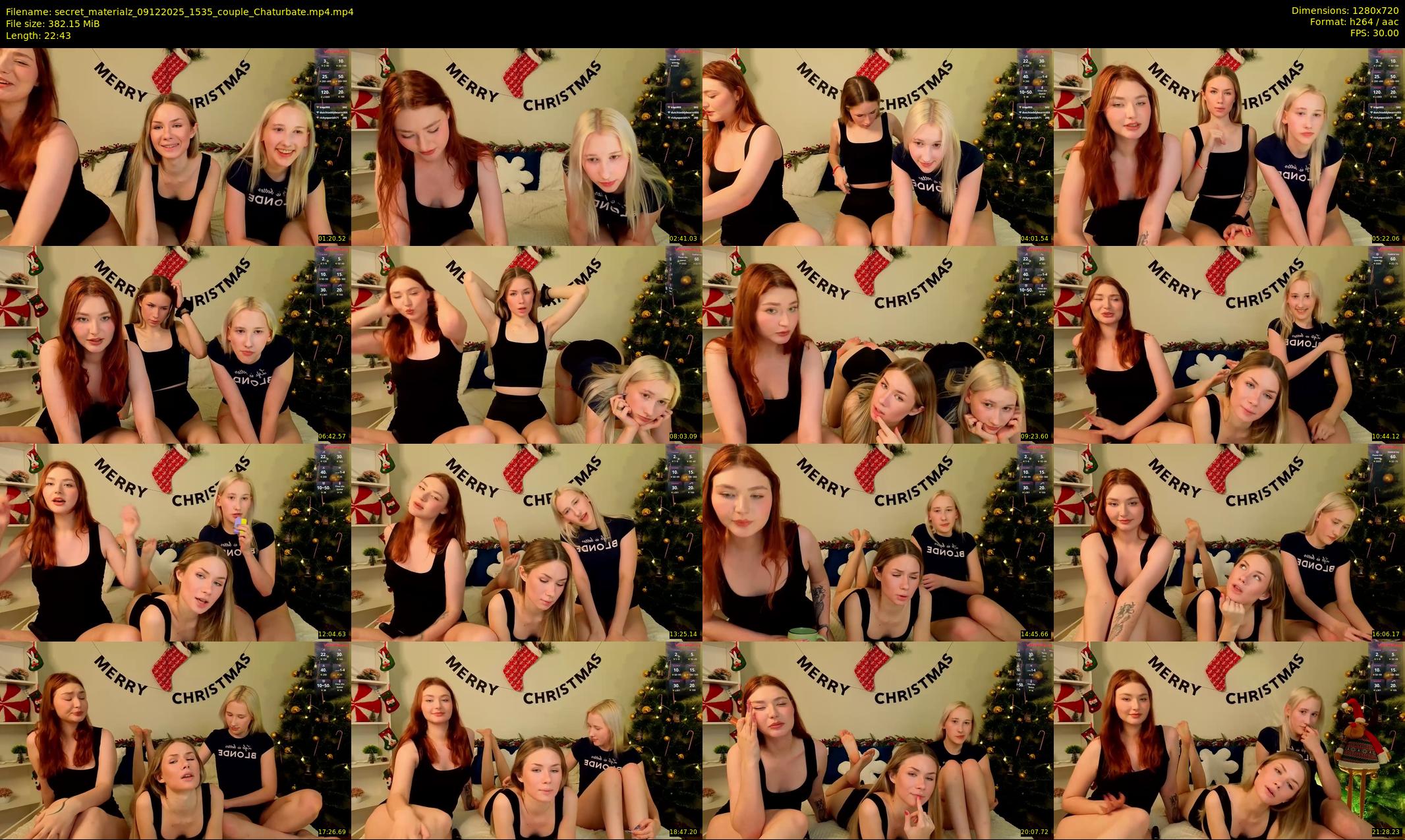 secret_materialz — 23 minute Chaturbate couple cam show recording, 720p, Dec 9, 2025