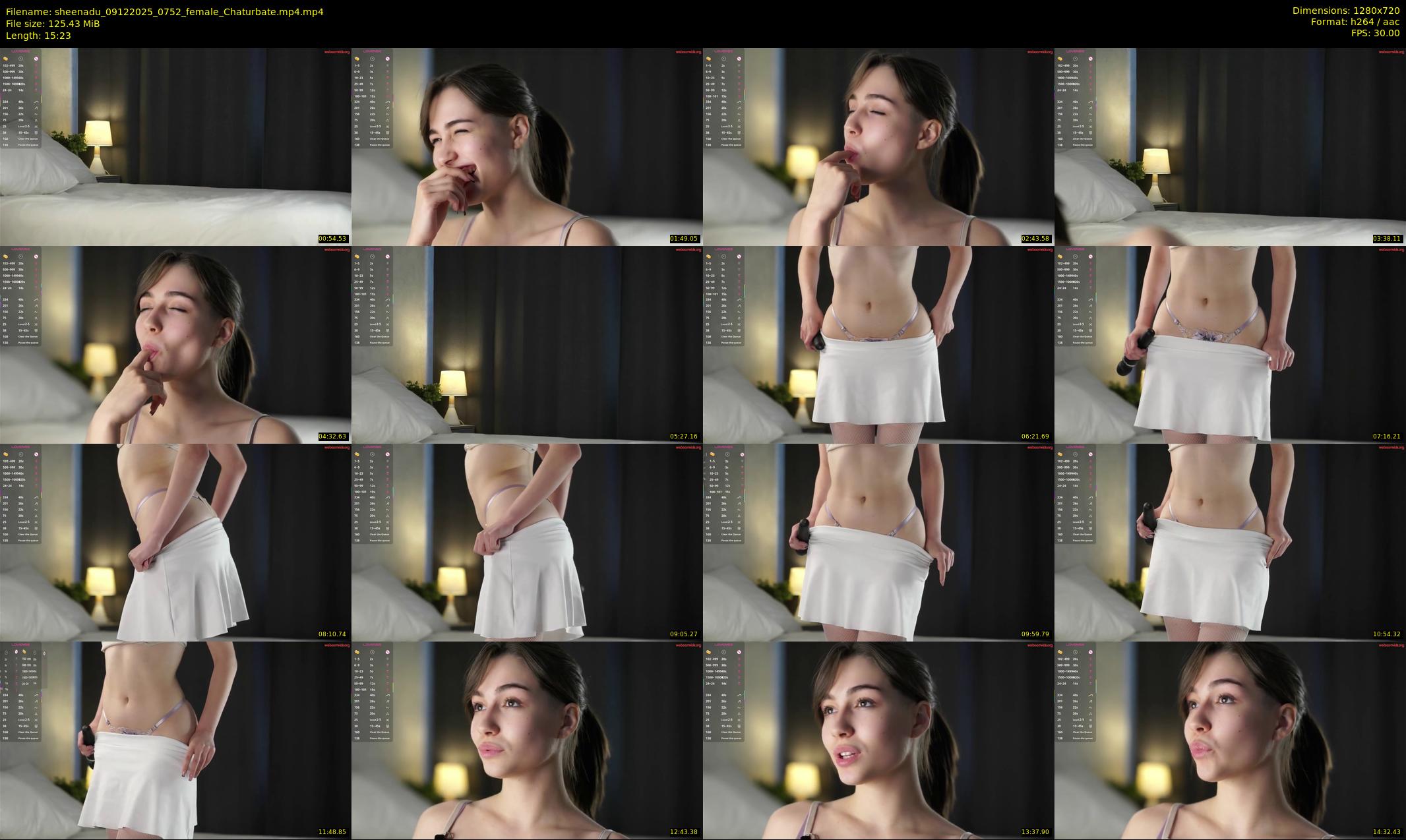 sheenadu — 16 minute Chaturbate female cam show recording, 720p, Dec 9, 2025