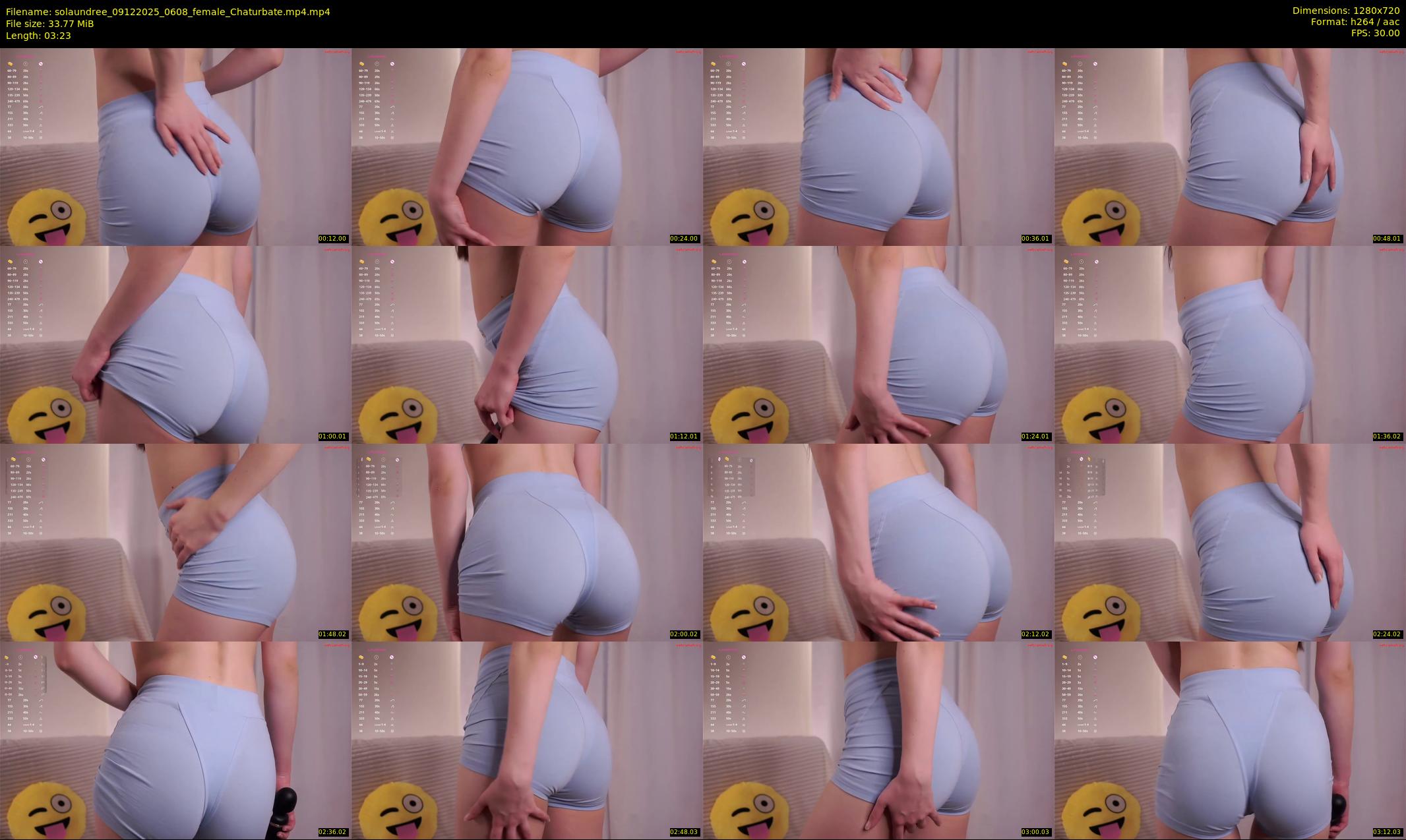 solaundree — 4 minute Chaturbate female cam show recording, 720p, Dec 9, 2025