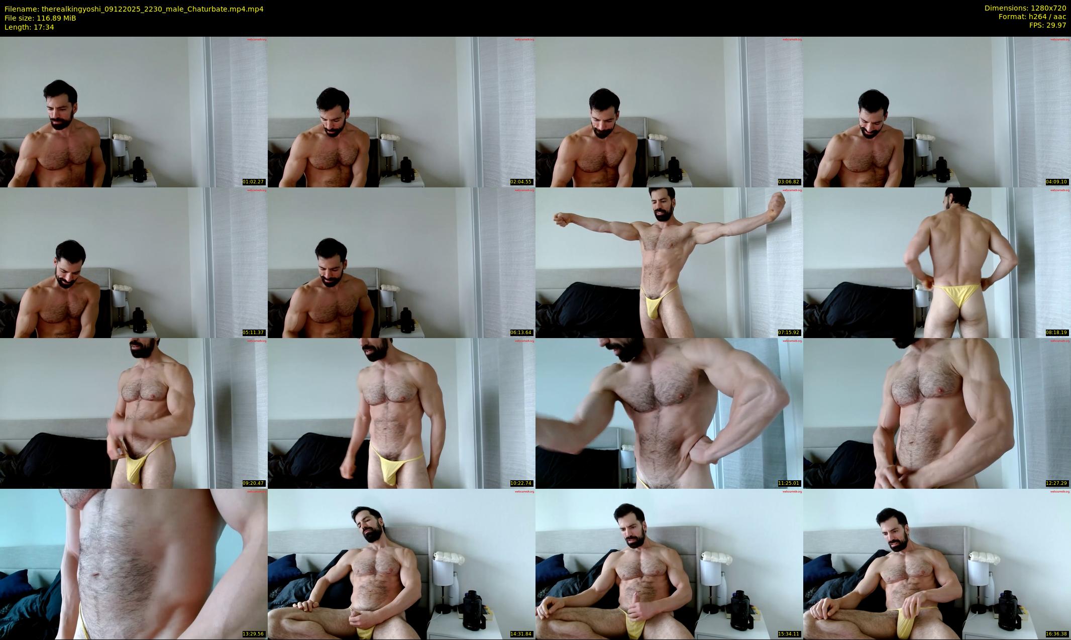 therealkingyoshi — 18 minute Chaturbate male cam show recording, 720p, Dec 9, 2025