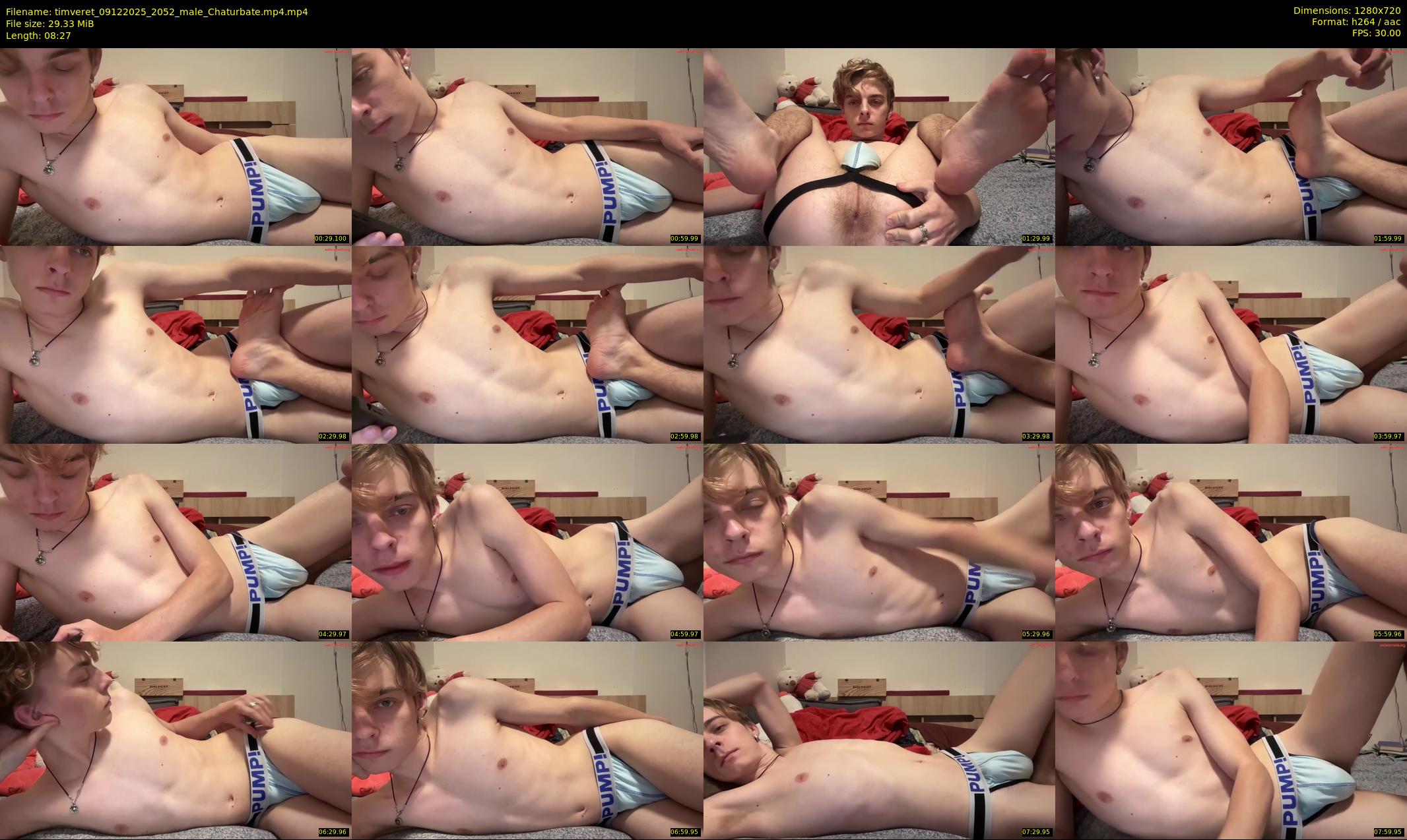 timveret — 9 minute Chaturbate male cam show recording, 720p, Dec 9, 2025