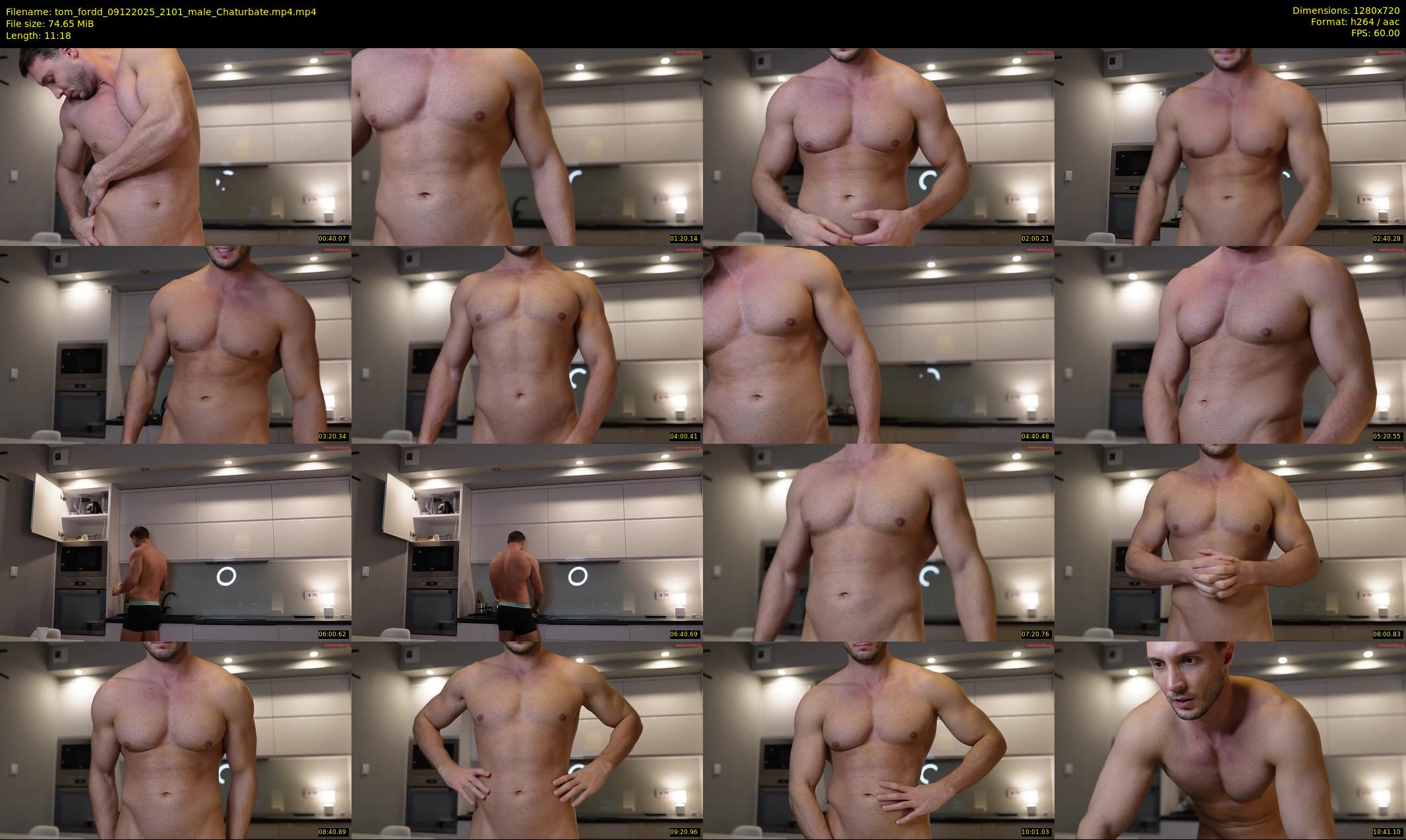 tom_fordd — 12 minute Chaturbate male cam show recording, 720p, Dec 9, 2025