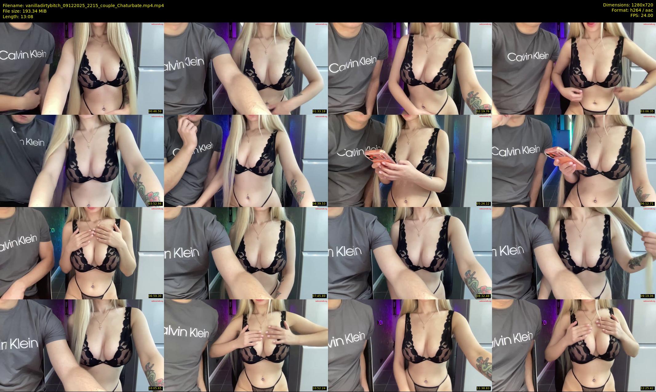 vanilladirtybitch — 14 minute Chaturbate couple cam show recording, 720p, Dec 9, 2025