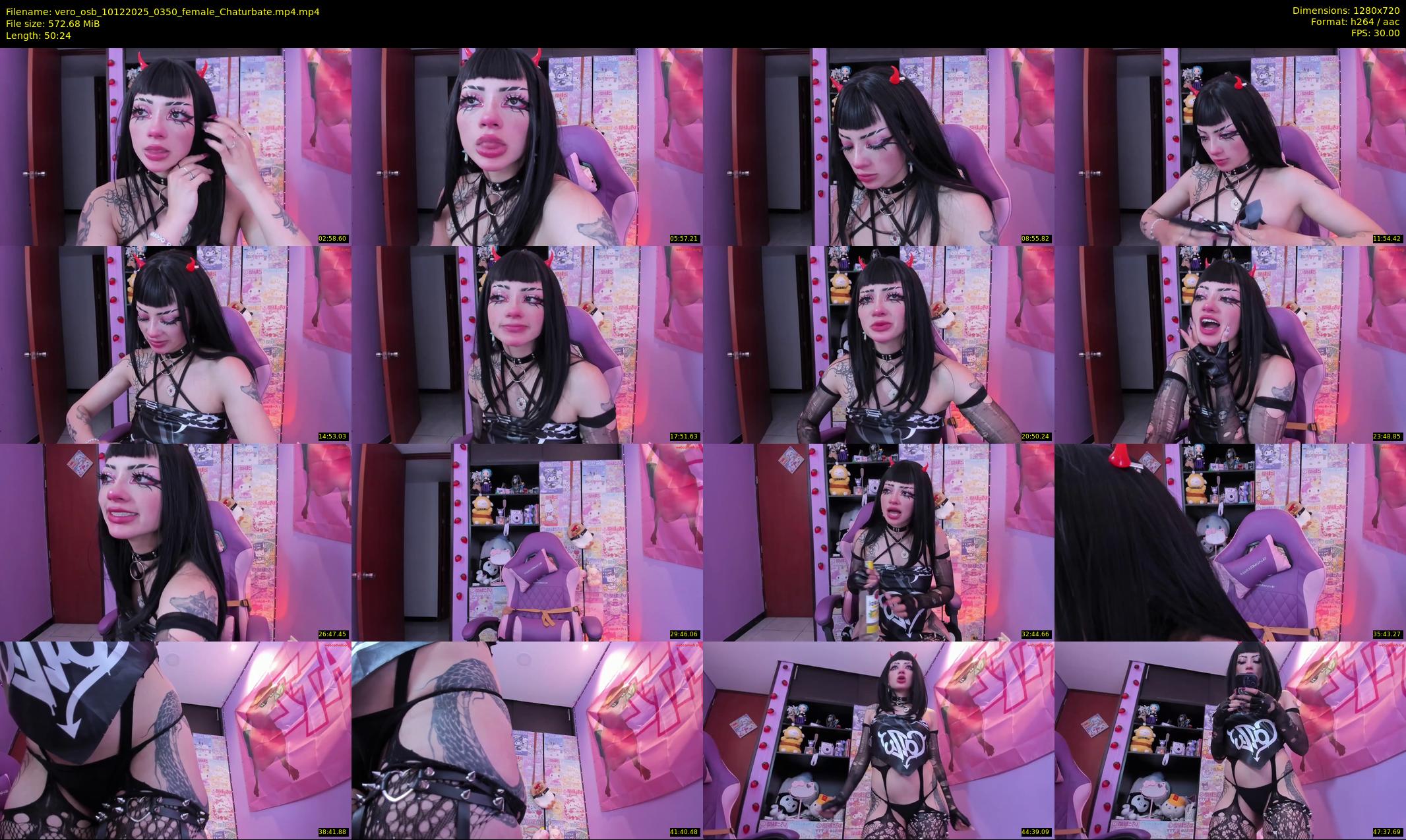 vero_osb — 51 minute Chaturbate female cam show recording, 720p, Dec 10, 2025
