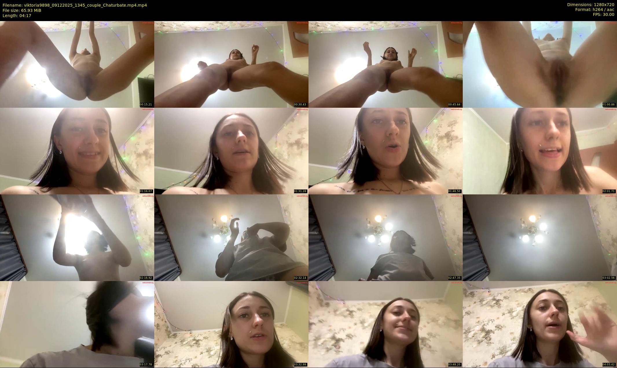 viktoria9898 — 5 minute Chaturbate couple cam show recording, 720p, Dec 9, 2025
