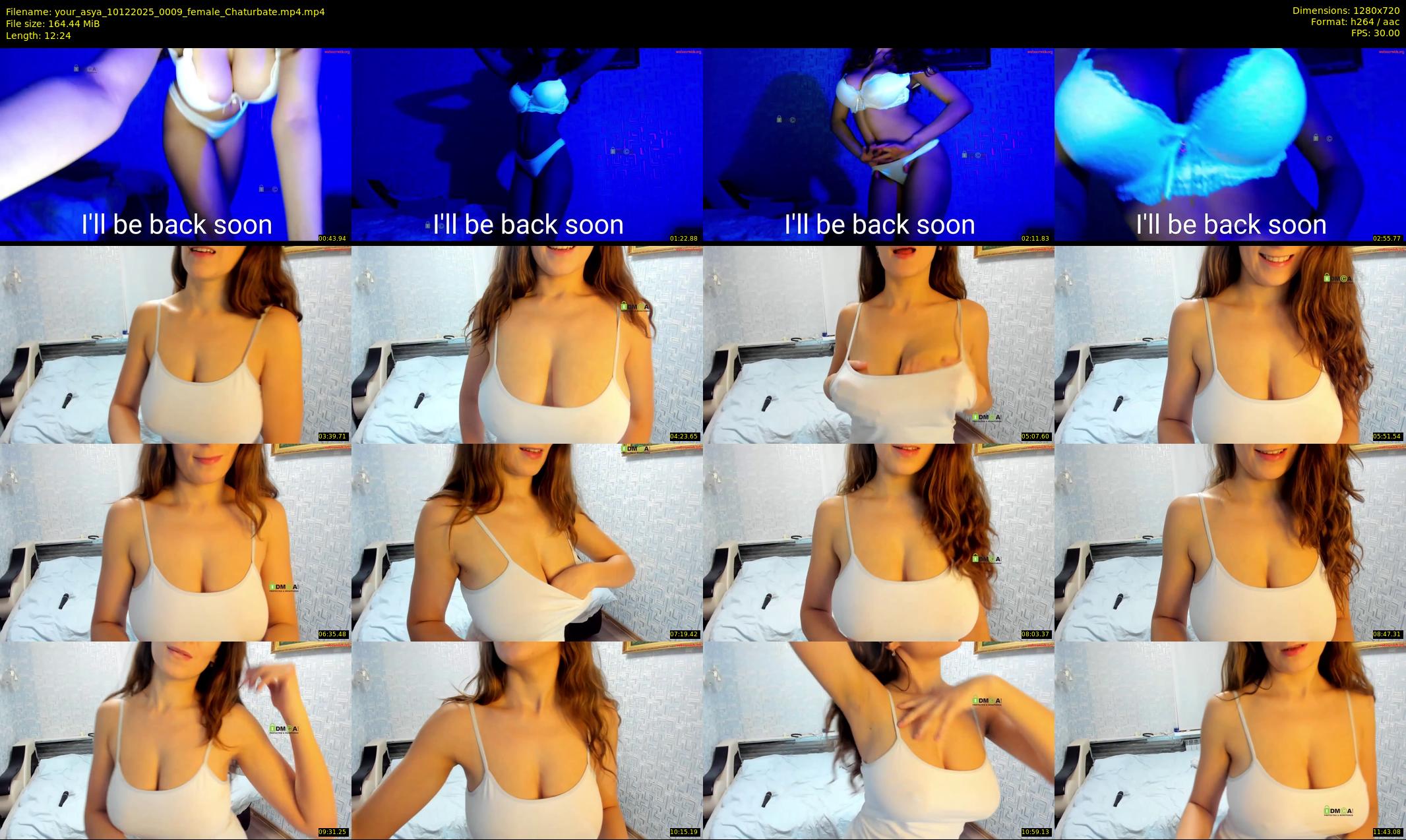 your_asya — 13 minute Chaturbate female cam show recording, 720p, Dec 10, 2025
