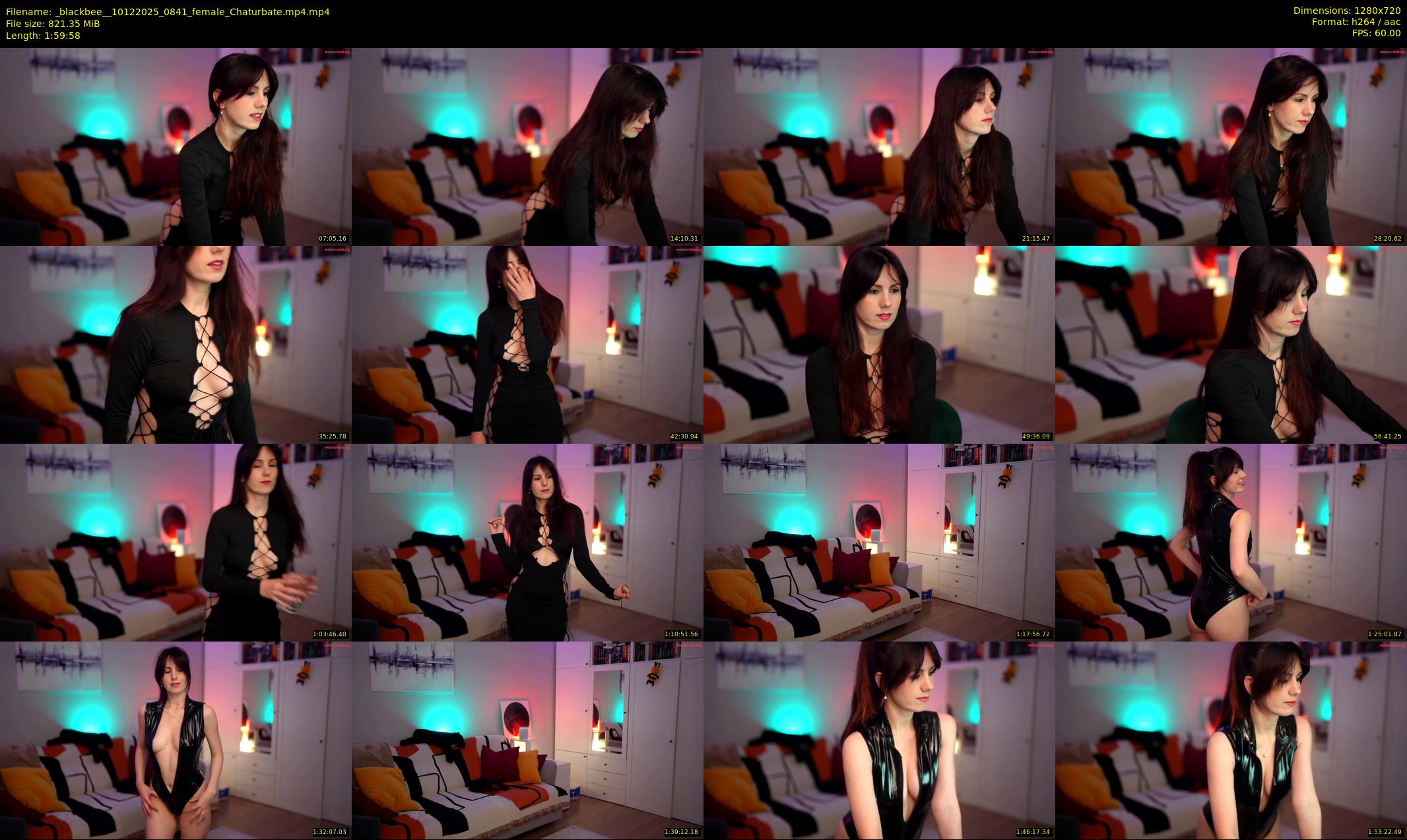 _blackbee_ — 120 minute Chaturbate female cam show recording, 720p, Dec 10, 2025