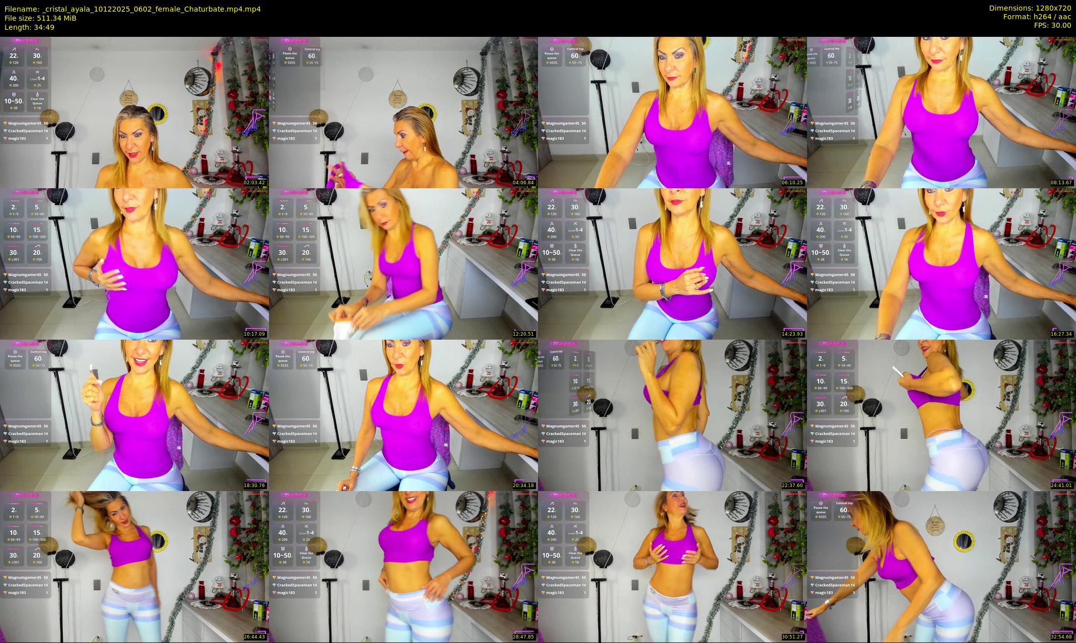 _cristal_ayala — 35 minute Chaturbate female cam show recording, 720p, Dec 10, 2025