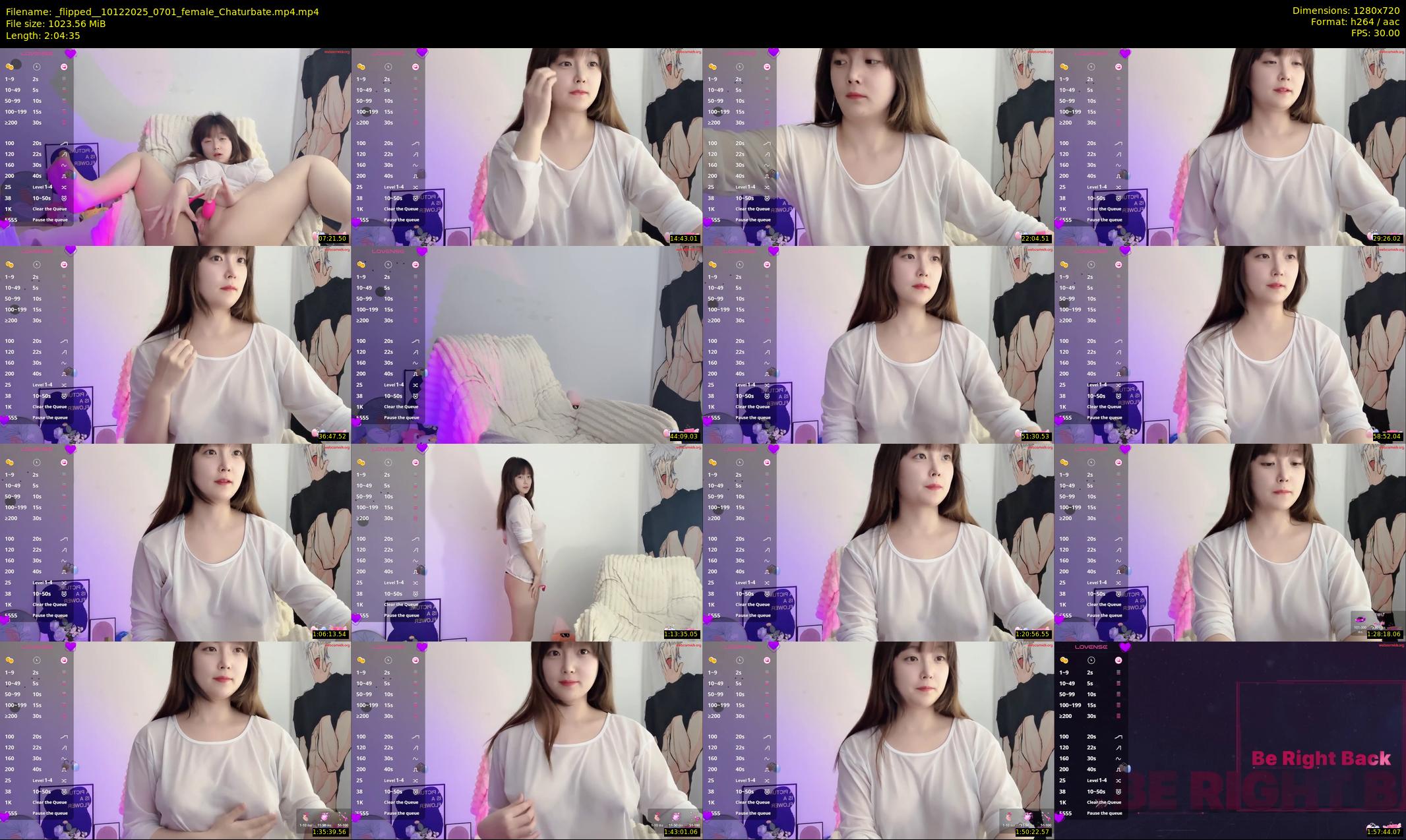 _flipped_ — 125 minute Chaturbate female cam show recording, 720p, Dec 10, 2025