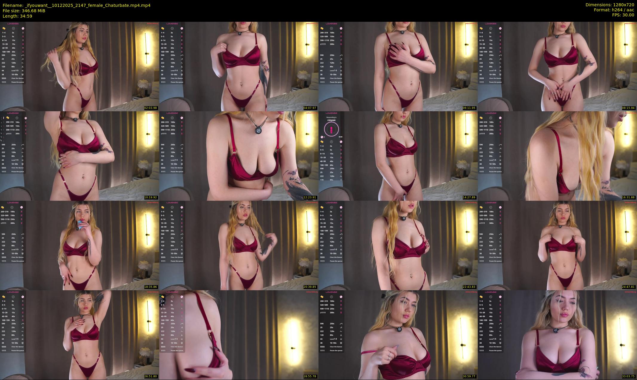 _ifyouwant_ — 35 minute Chaturbate female cam show recording, 720p, Dec 10, 2025