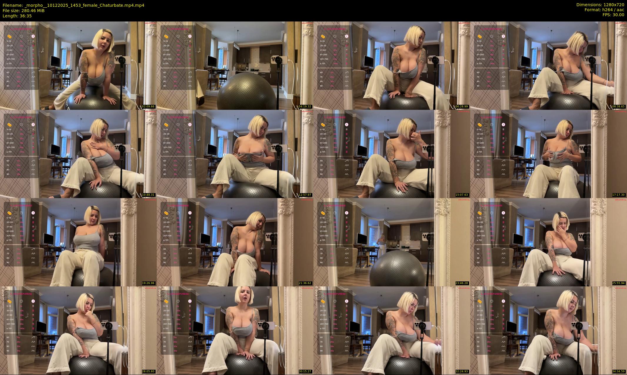 _morpho_ — 37 minute Chaturbate female cam show recording, 720p, Dec 10, 2025