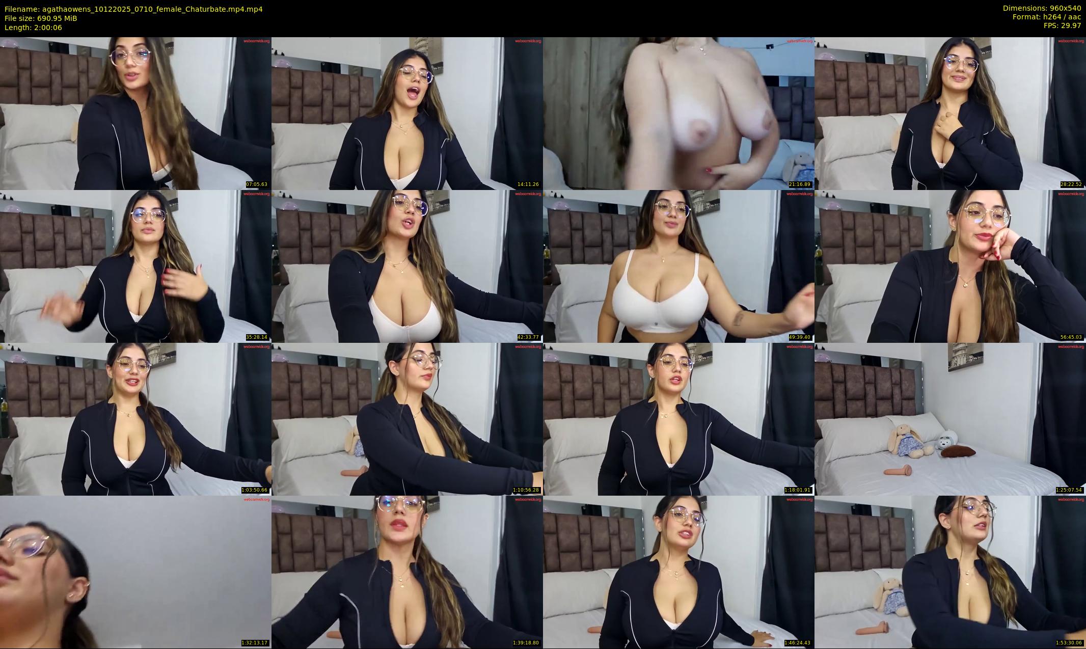 agathaowens — 121 minute Chaturbate female cam show recording, 480p, Dec 10, 2025