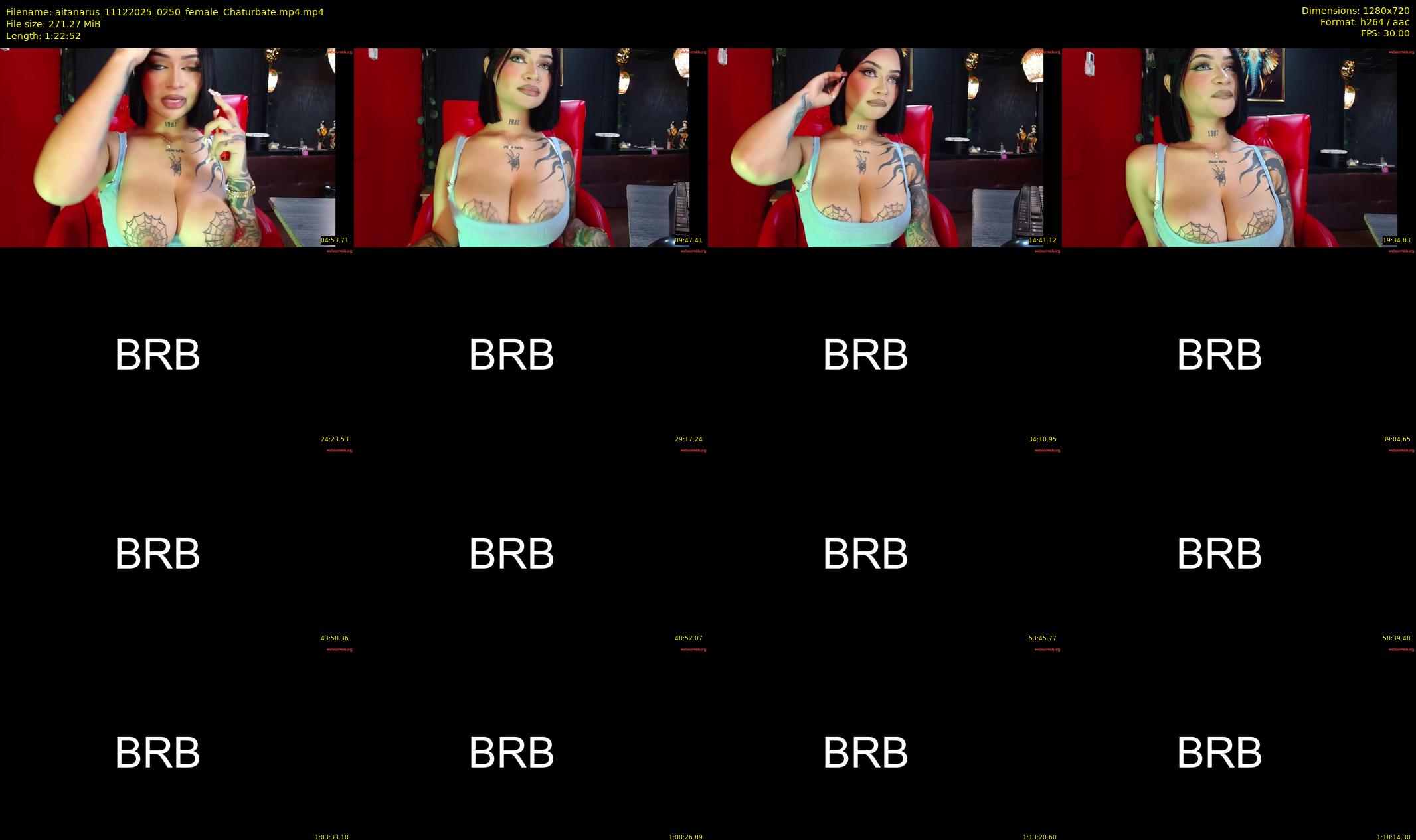 aitanarus — 83 minute Chaturbate female cam show recording, 720p, Dec 11, 2025