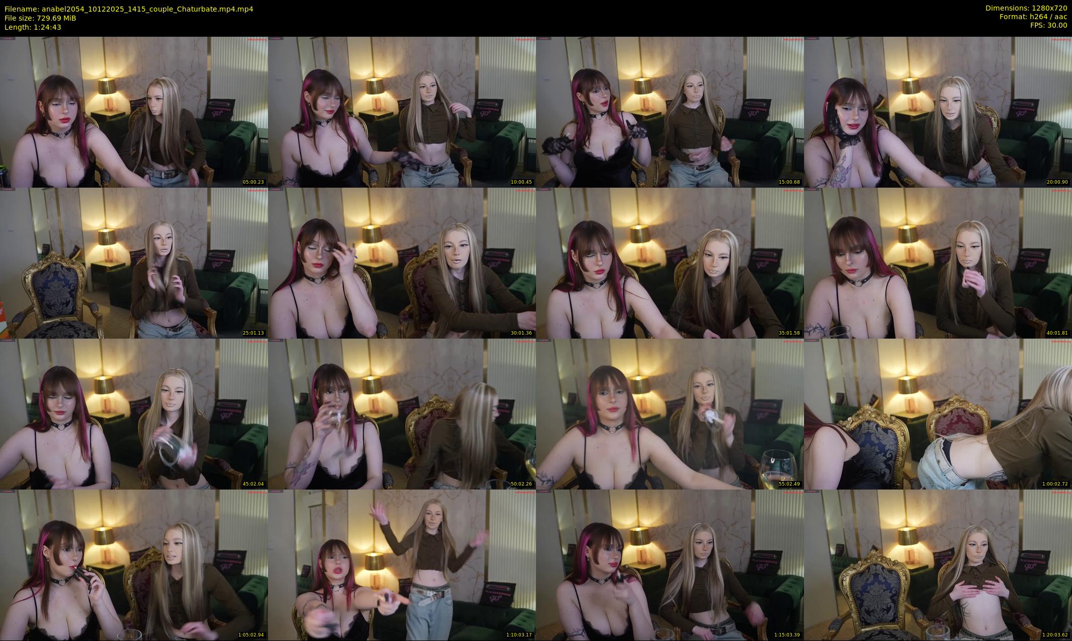 anabel2054 — 85 minute Chaturbate female cam show recording, 720p, Dec 10, 2025