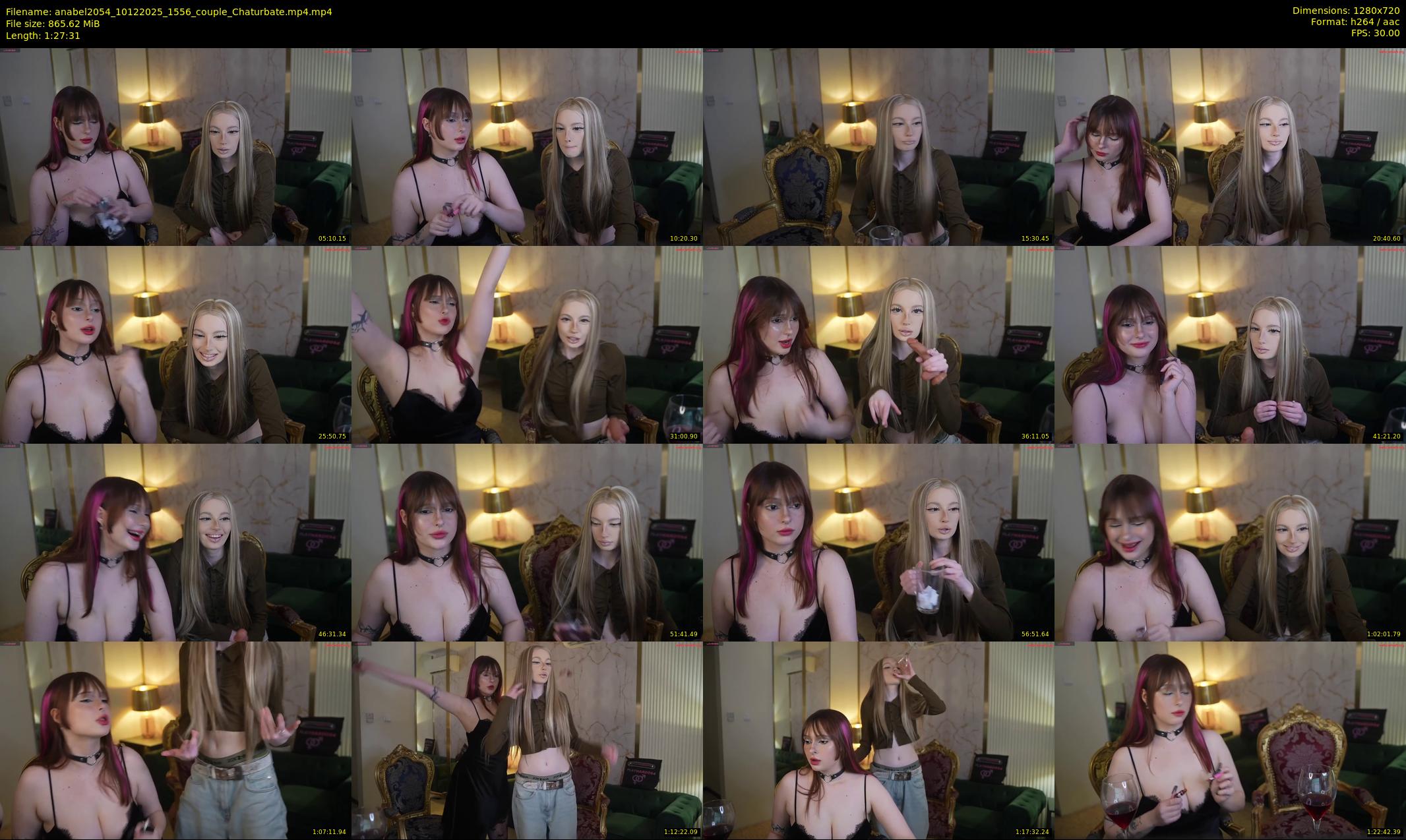 anabel2054 — 88 minute Chaturbate female cam show recording, 720p, Dec 10, 2025