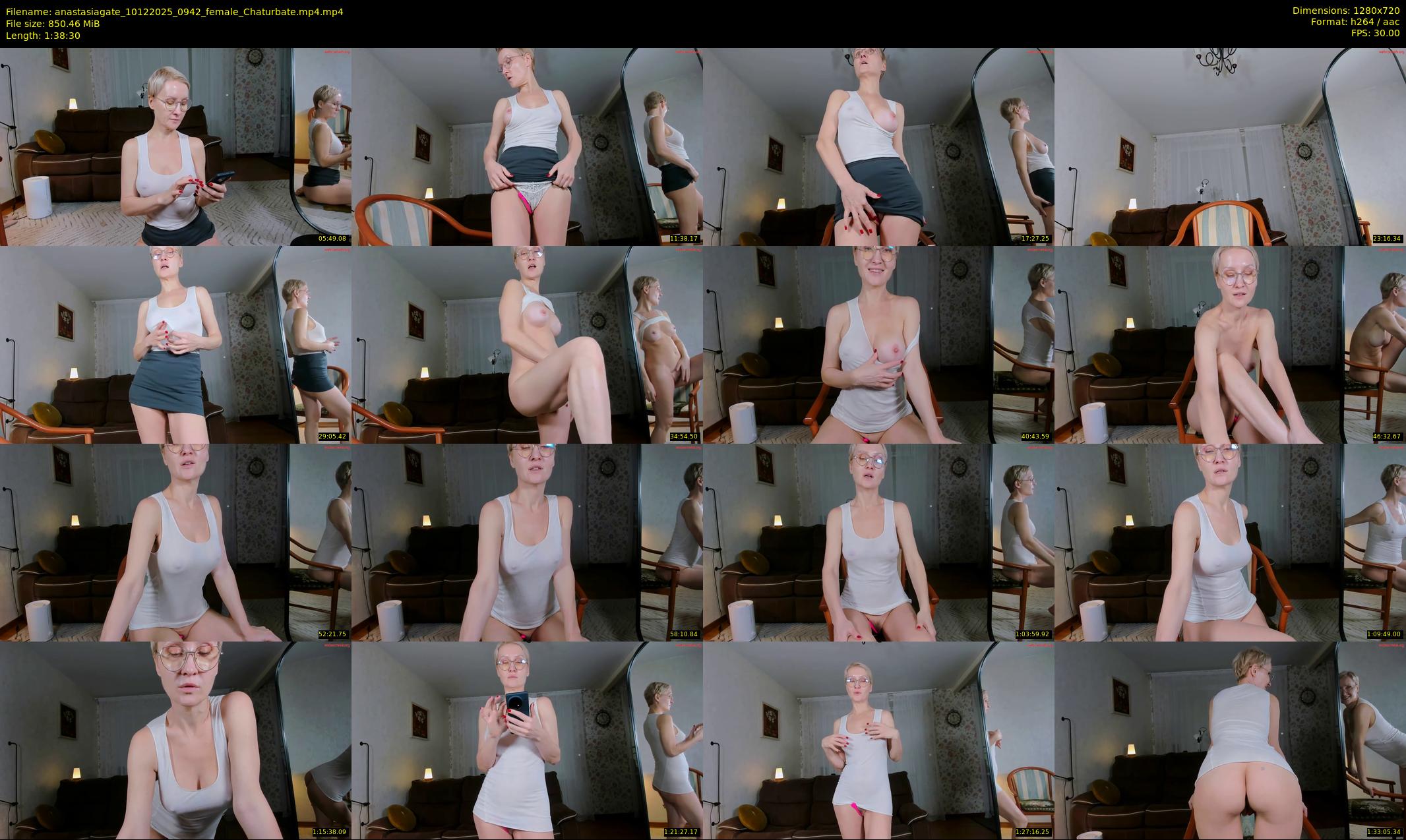 anastasiagate — 99 minute Chaturbate female cam show recording, 720p, Dec 10, 2025