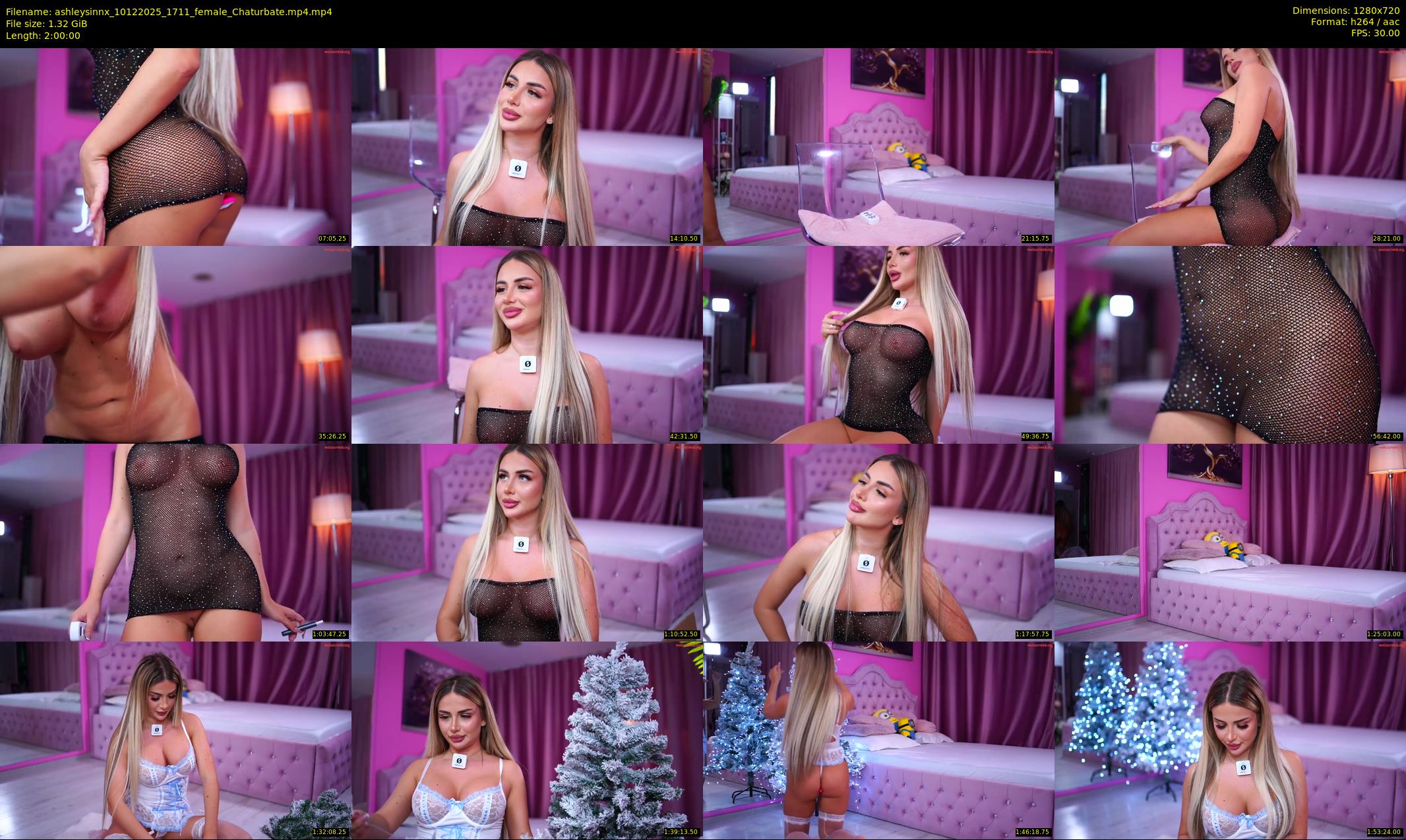 ashleysinnx — 120 minute Chaturbate female cam show recording, 720p, Dec 10, 2025