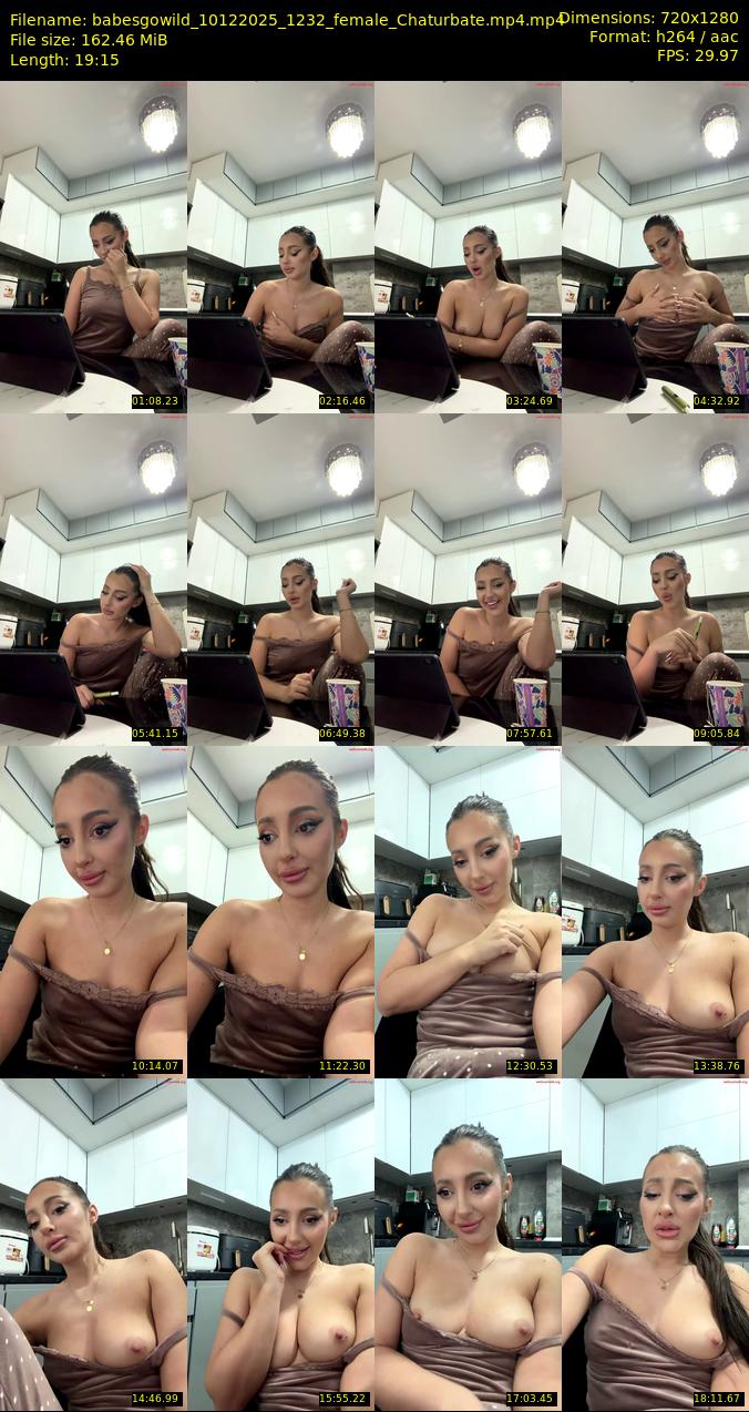 babesgowild — 20 minute Chaturbate couple cam show recording, 1080p, Dec 10, 2025