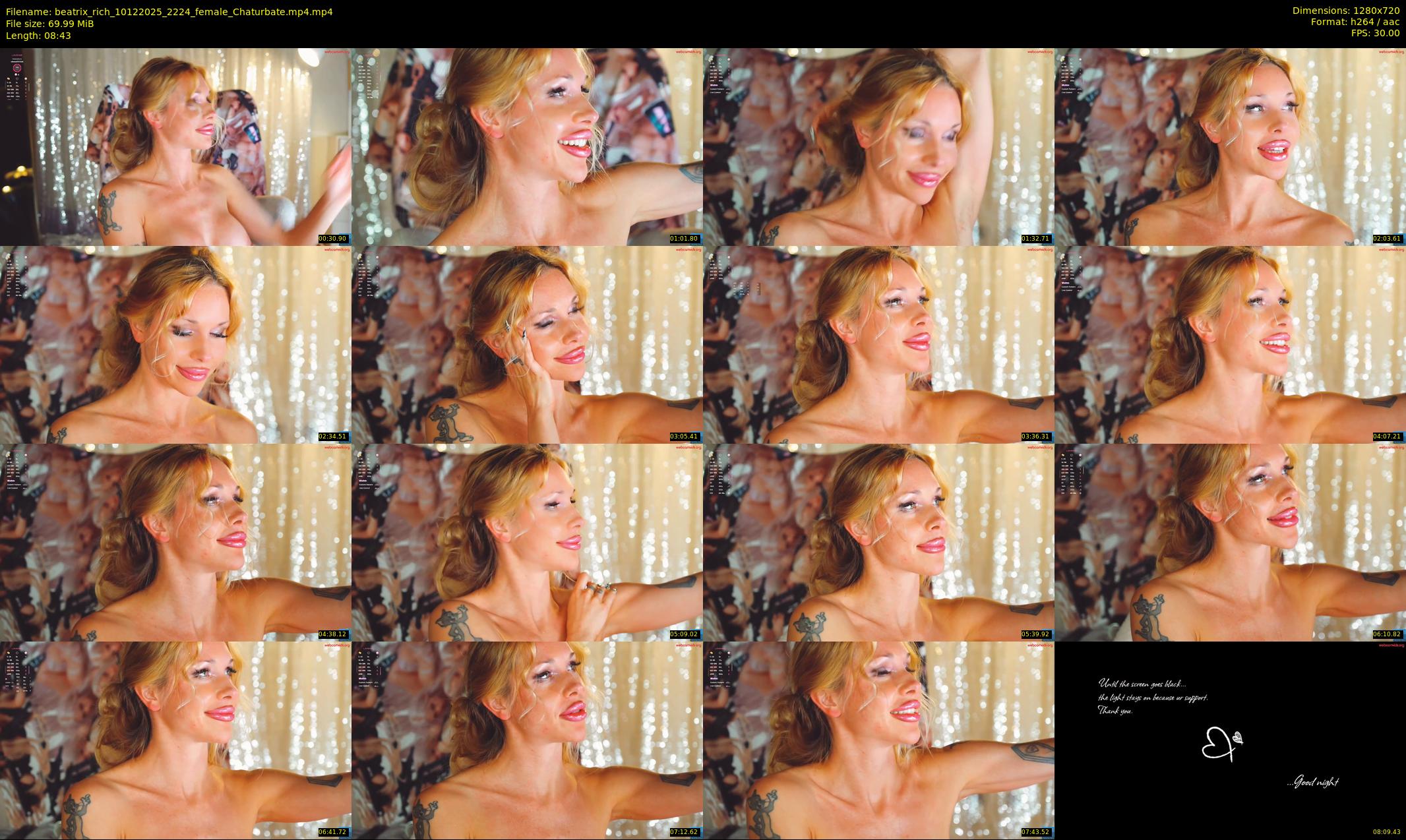 beatrix_rich — 9 minute Chaturbate female cam show recording, 720p, Dec 10, 2025