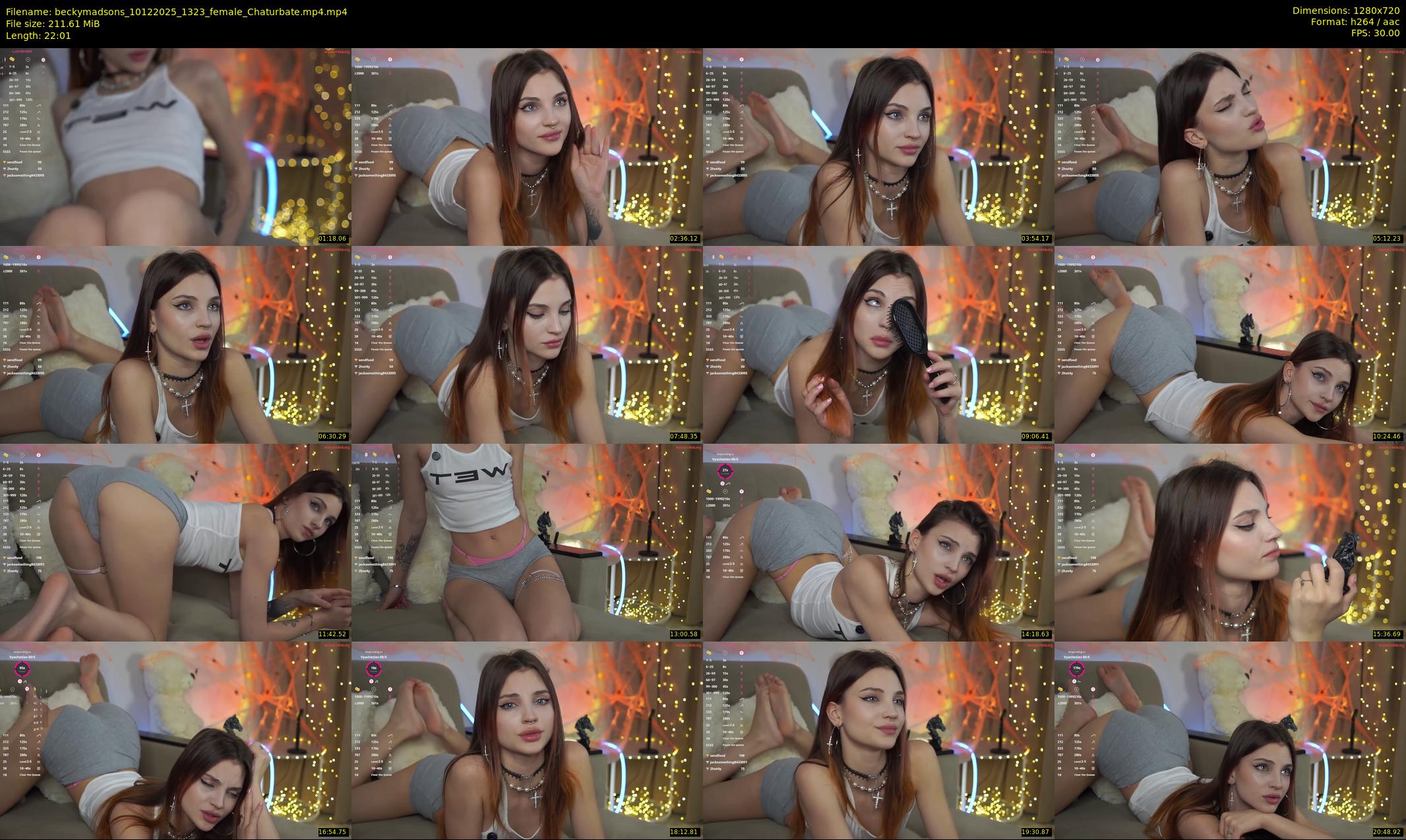 beckymadsons — 23 minute Chaturbate female cam show recording, 720p, Dec 10, 2025