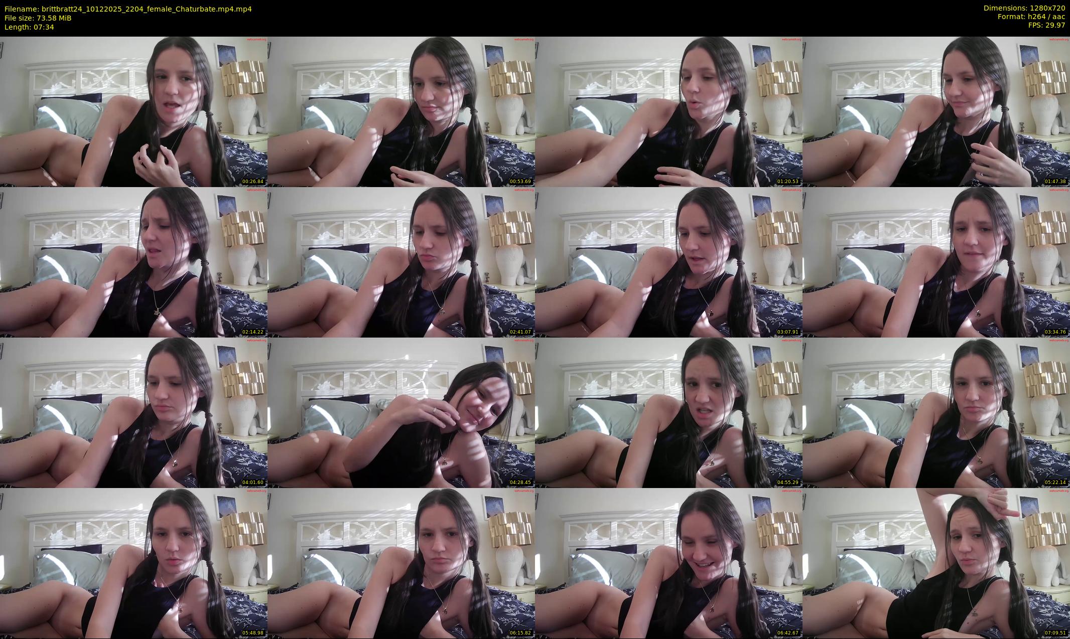 brittbratt24 — 8 minute Chaturbate female cam show recording, 720p, Dec 10, 2025