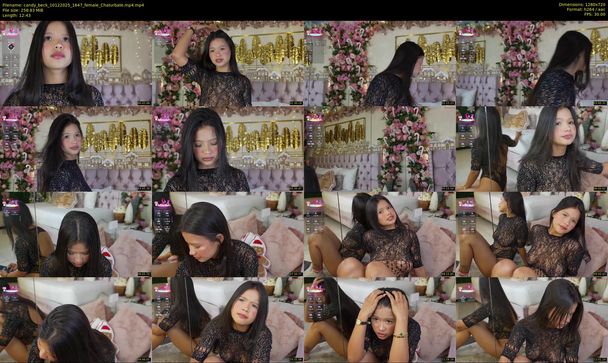 candy_beck — 13 minute Chaturbate female cam show recording, 720p, Dec 10, 2025