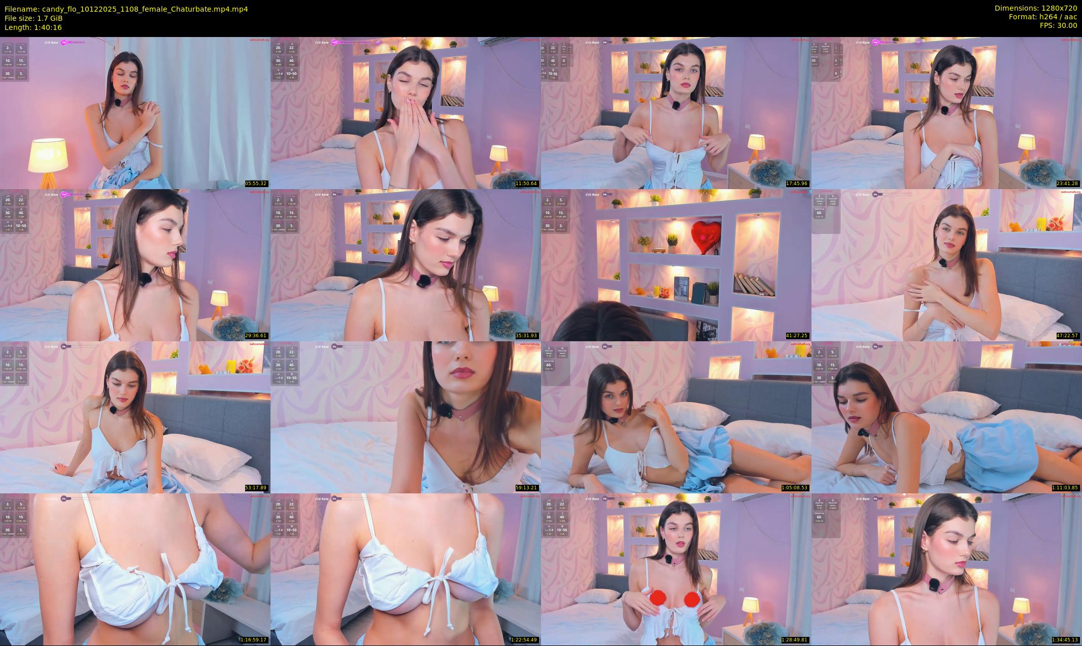 candy_flo — 101 minute Chaturbate female cam show recording, 720p, Dec 10, 2025