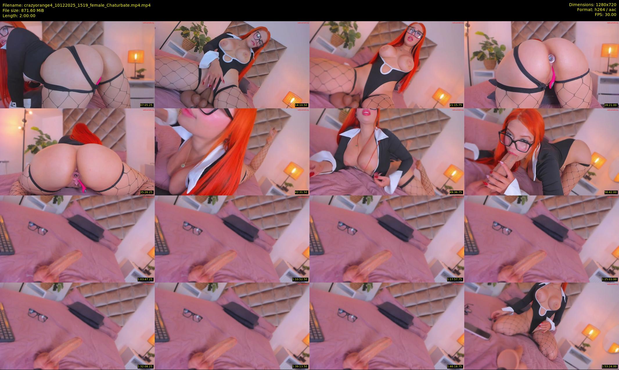 crazyorange4 — 120 minute Chaturbate female cam show recording, 720p, Dec 10, 2025