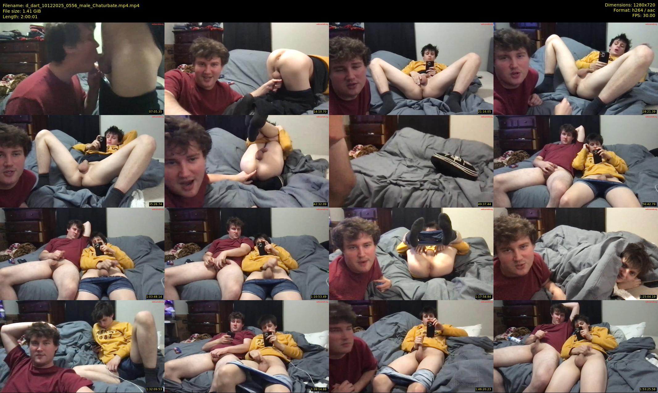 d_dart — 121 minute Chaturbate male cam show recording, 720p, Dec 10, 2025