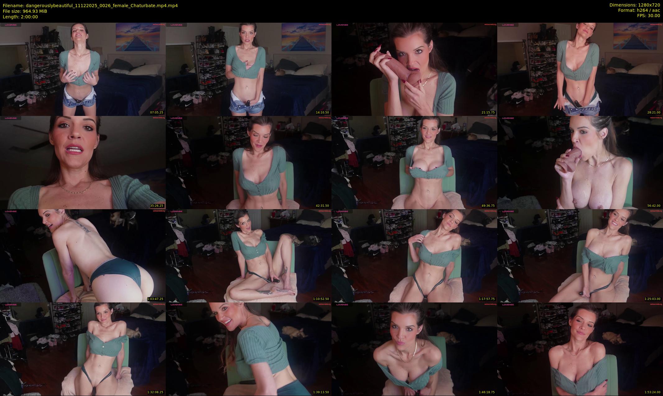 dangerouslybeautiful — 120 minute Chaturbate female cam show recording, 720p, Dec 11, 2025