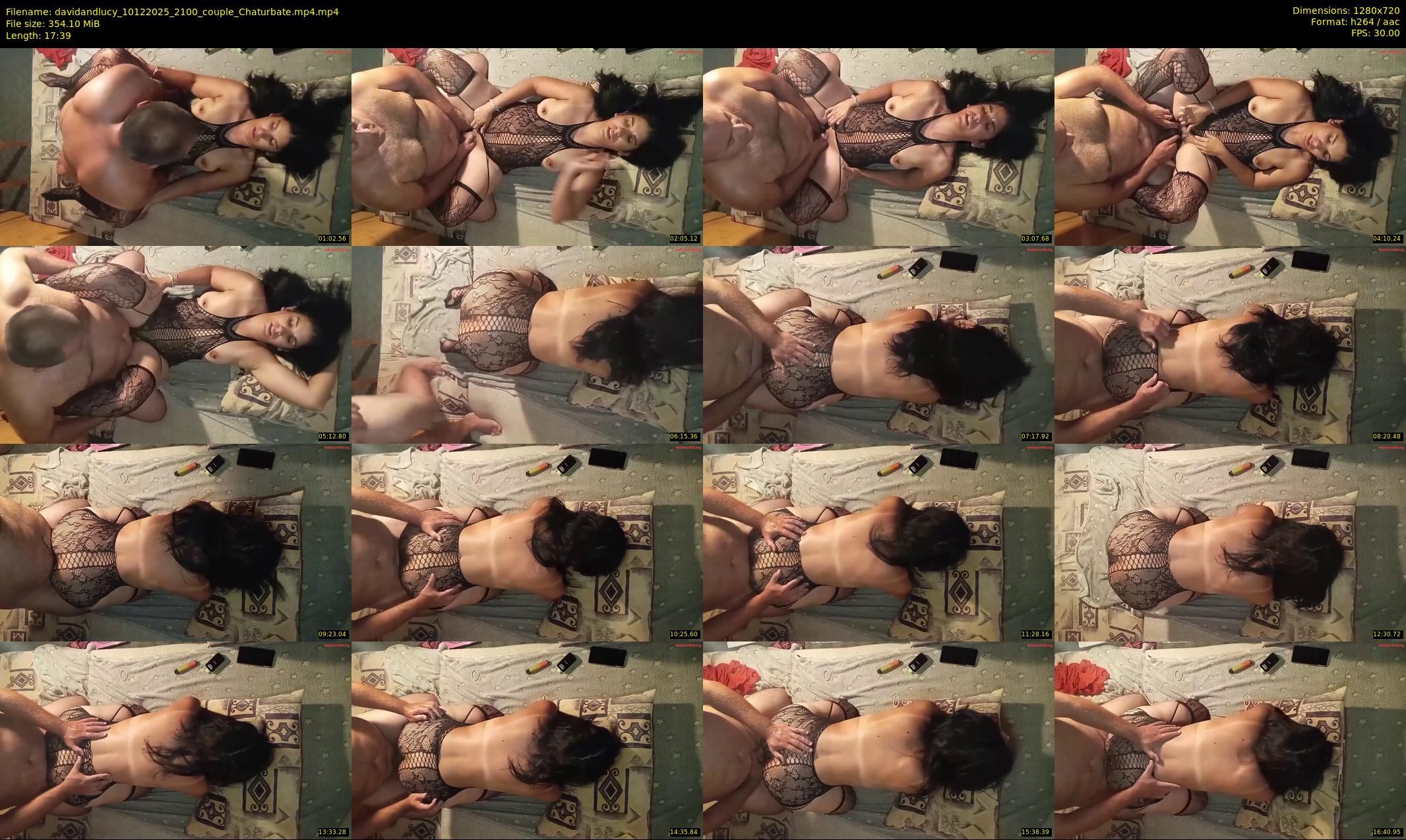 davidandlucy — 18 minute Chaturbate couple cam show recording, 720p, Dec 10, 2025