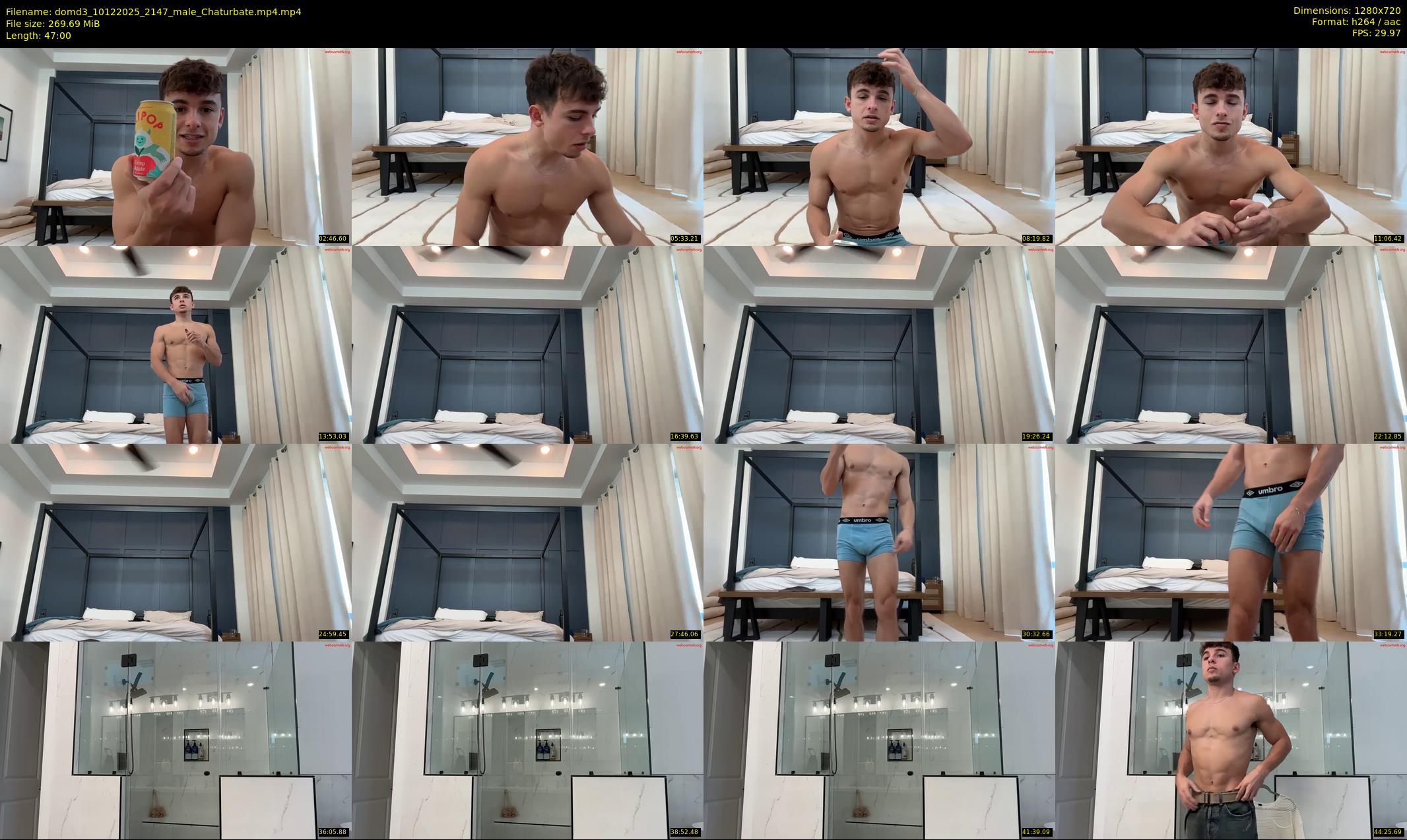 domd3 — 47 minute Chaturbate male cam show recording, 720p, Dec 10, 2025