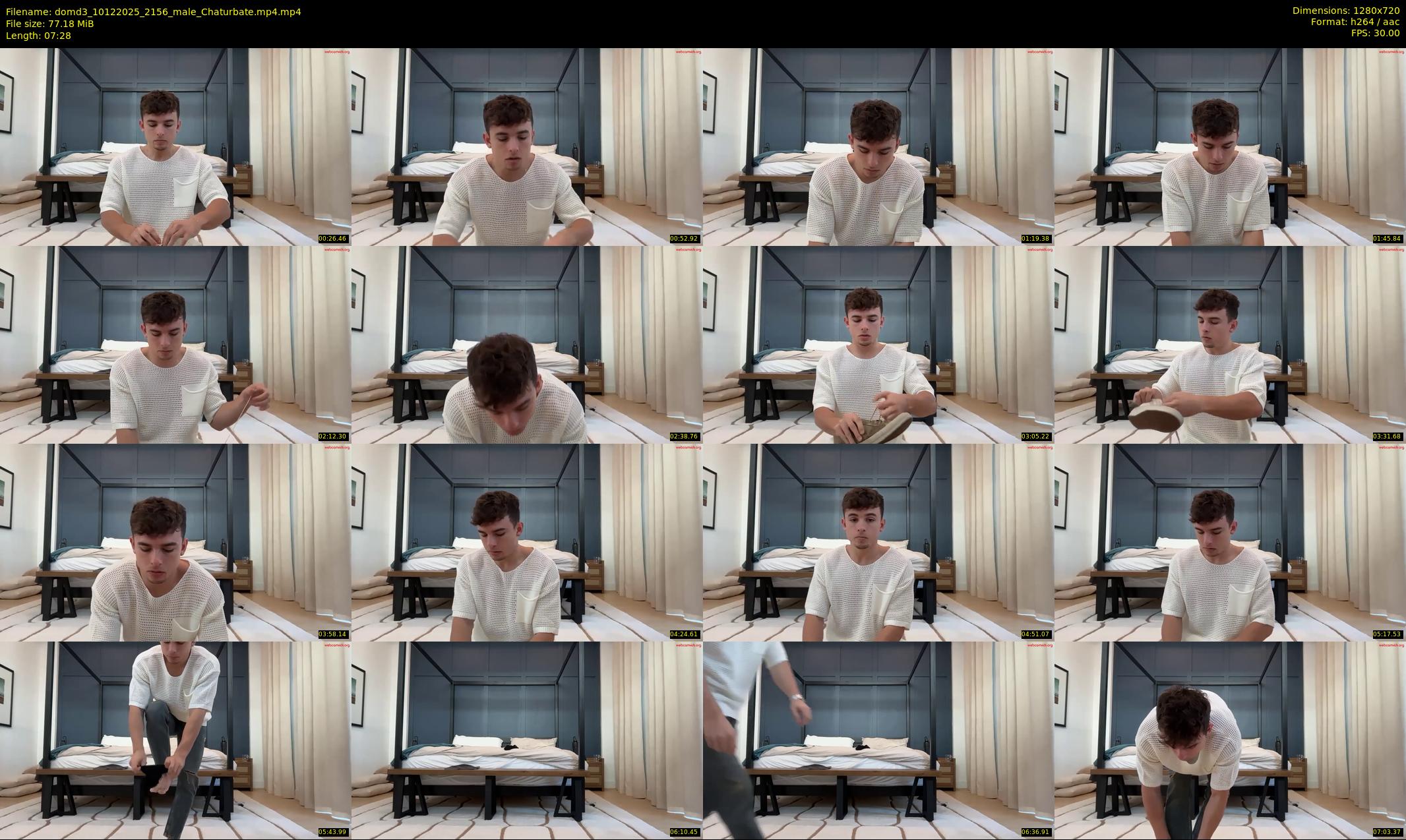 domd3 — 8 minute Chaturbate male cam show recording, 720p, Dec 10, 2025