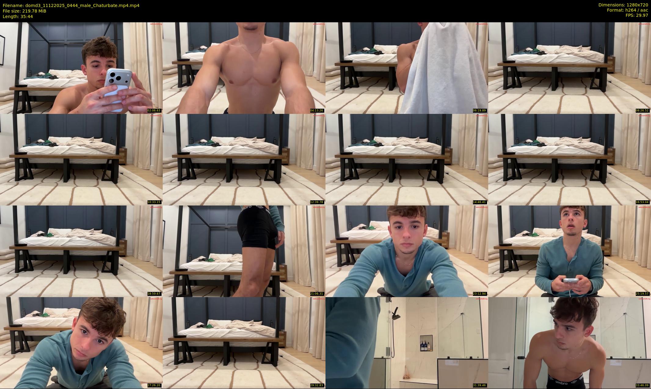 domd3 — 36 minute Chaturbate male cam show recording, 720p, Dec 11, 2025