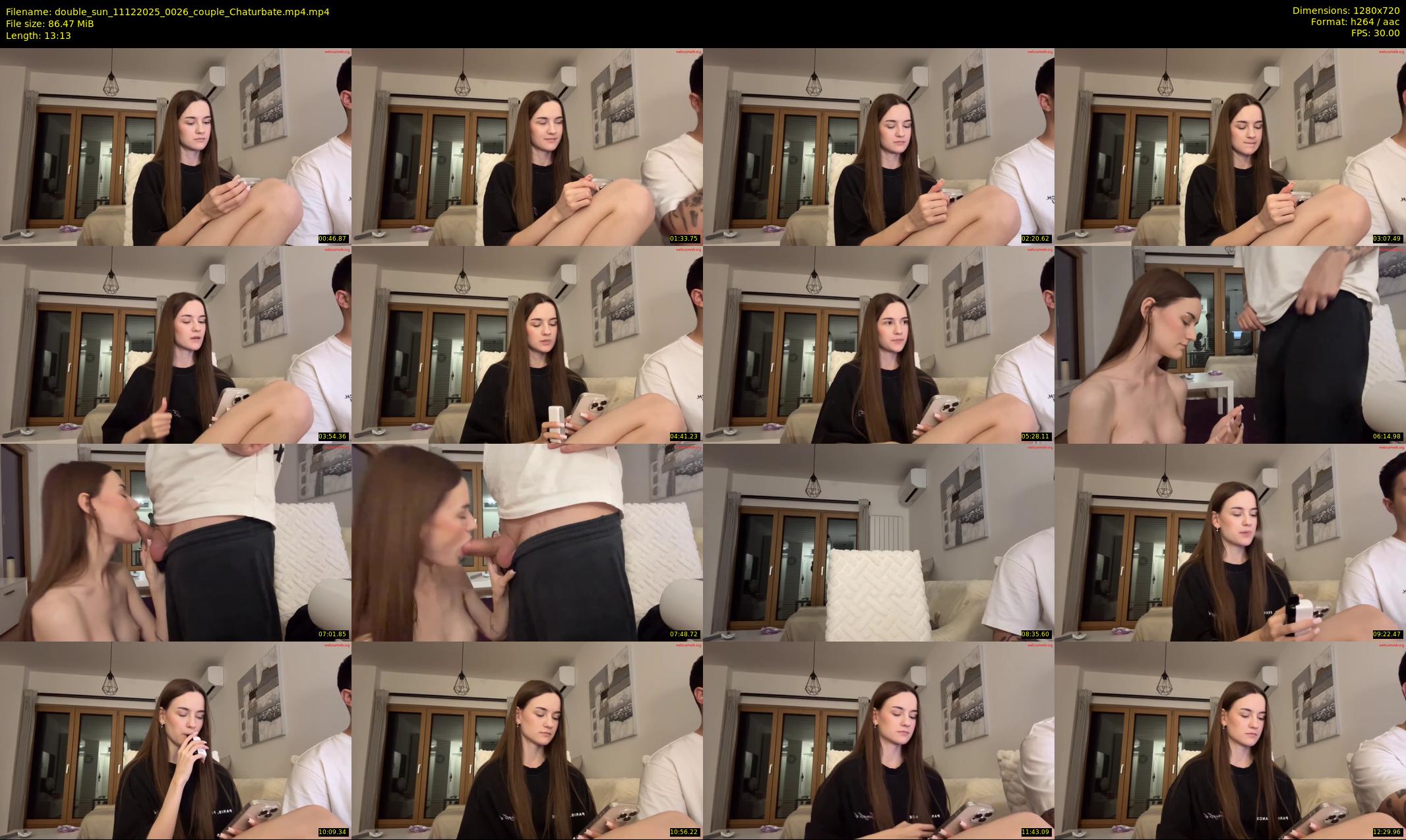 double_sun — 14 minute Chaturbate couple cam show recording, 720p, Dec 11, 2025