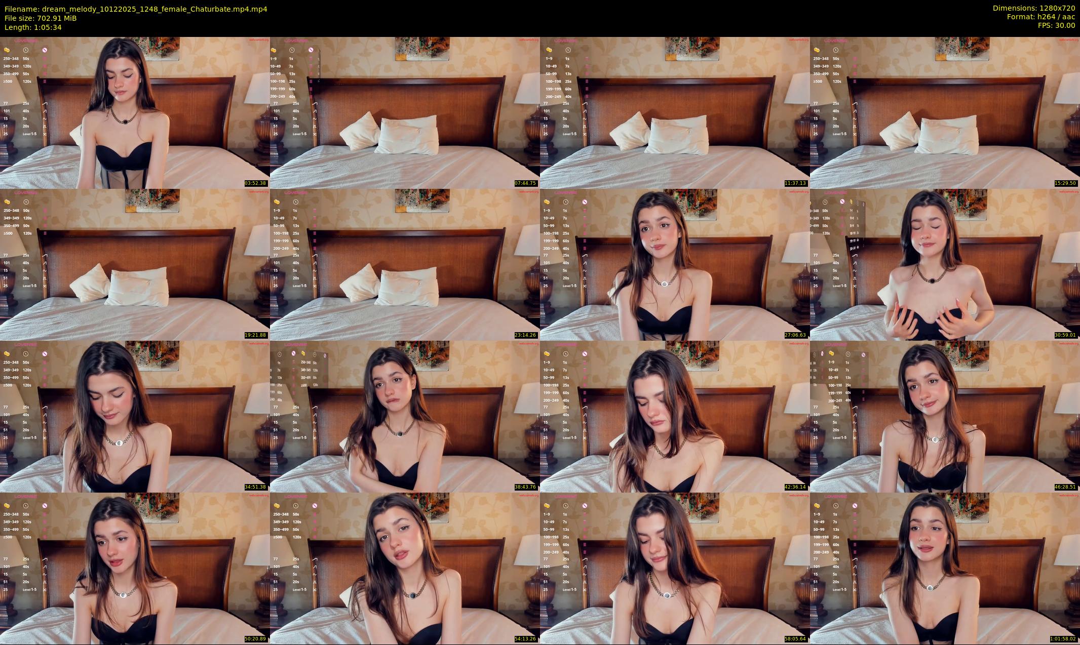 dream_melody — 66 minute Chaturbate female cam show recording, 720p, Dec 10, 2025