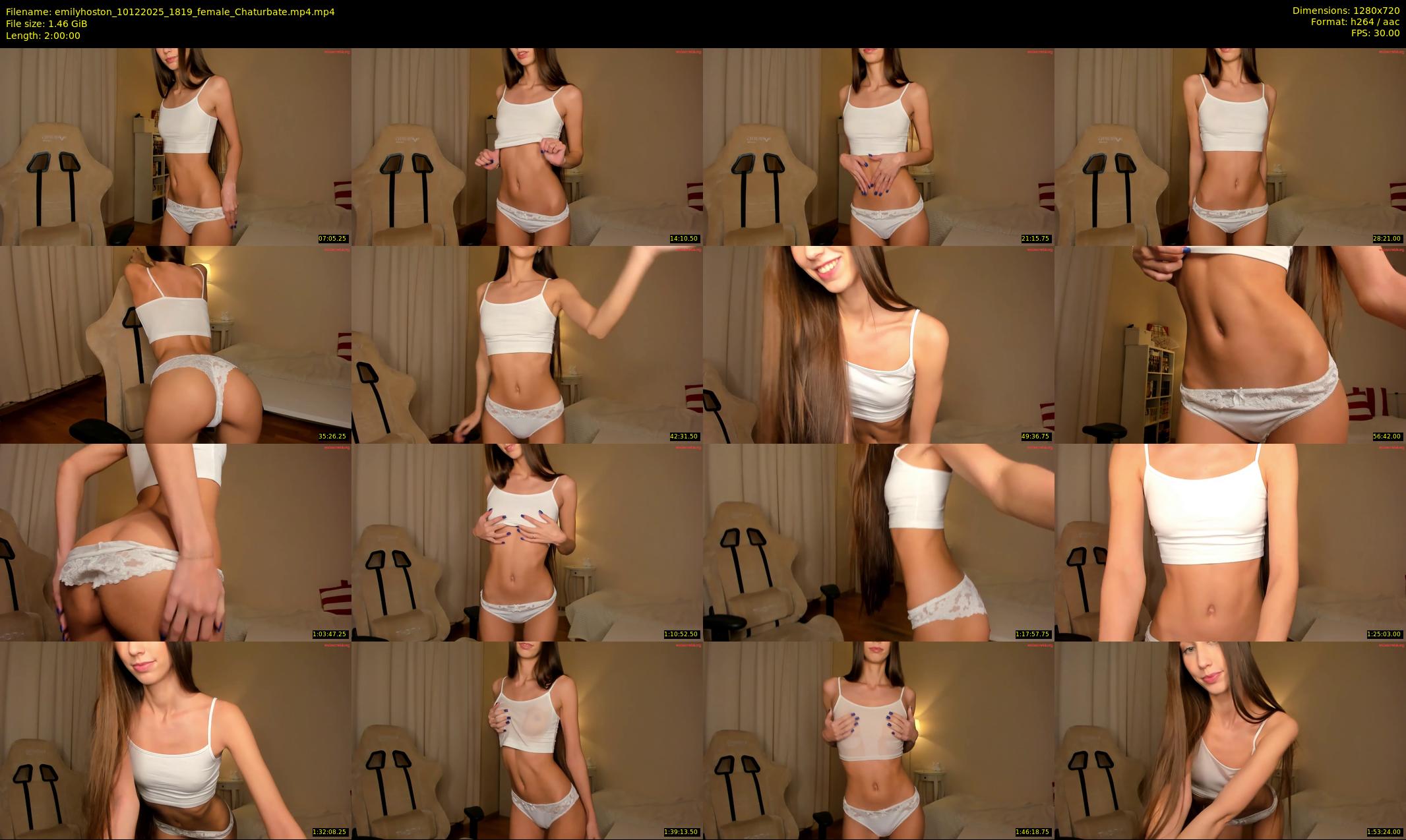 emilyhoston — 120 minute Chaturbate female cam show recording, 720p, Dec 10, 2025