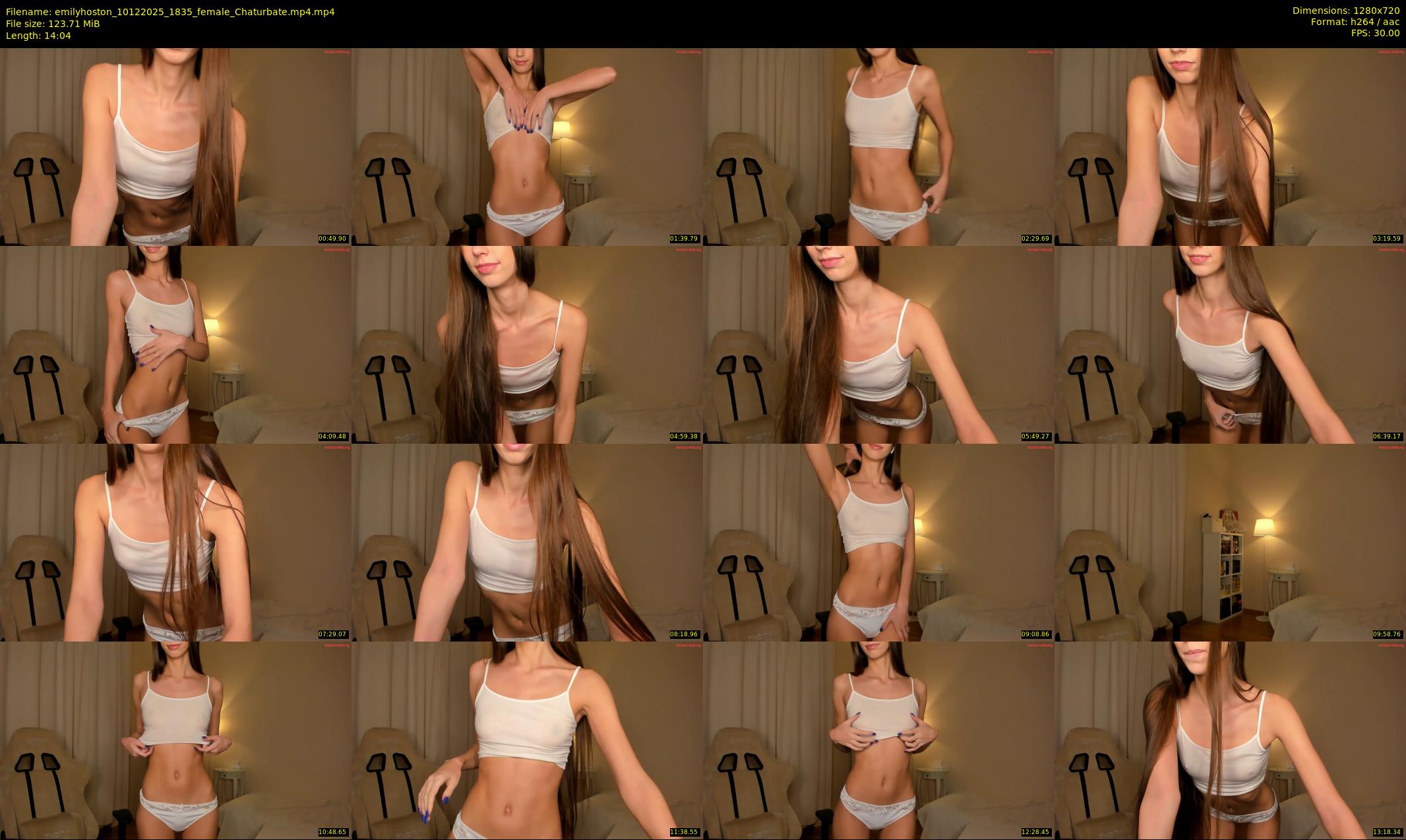 emilyhoston — 15 minute Chaturbate female cam show recording, 720p, Dec 10, 2025