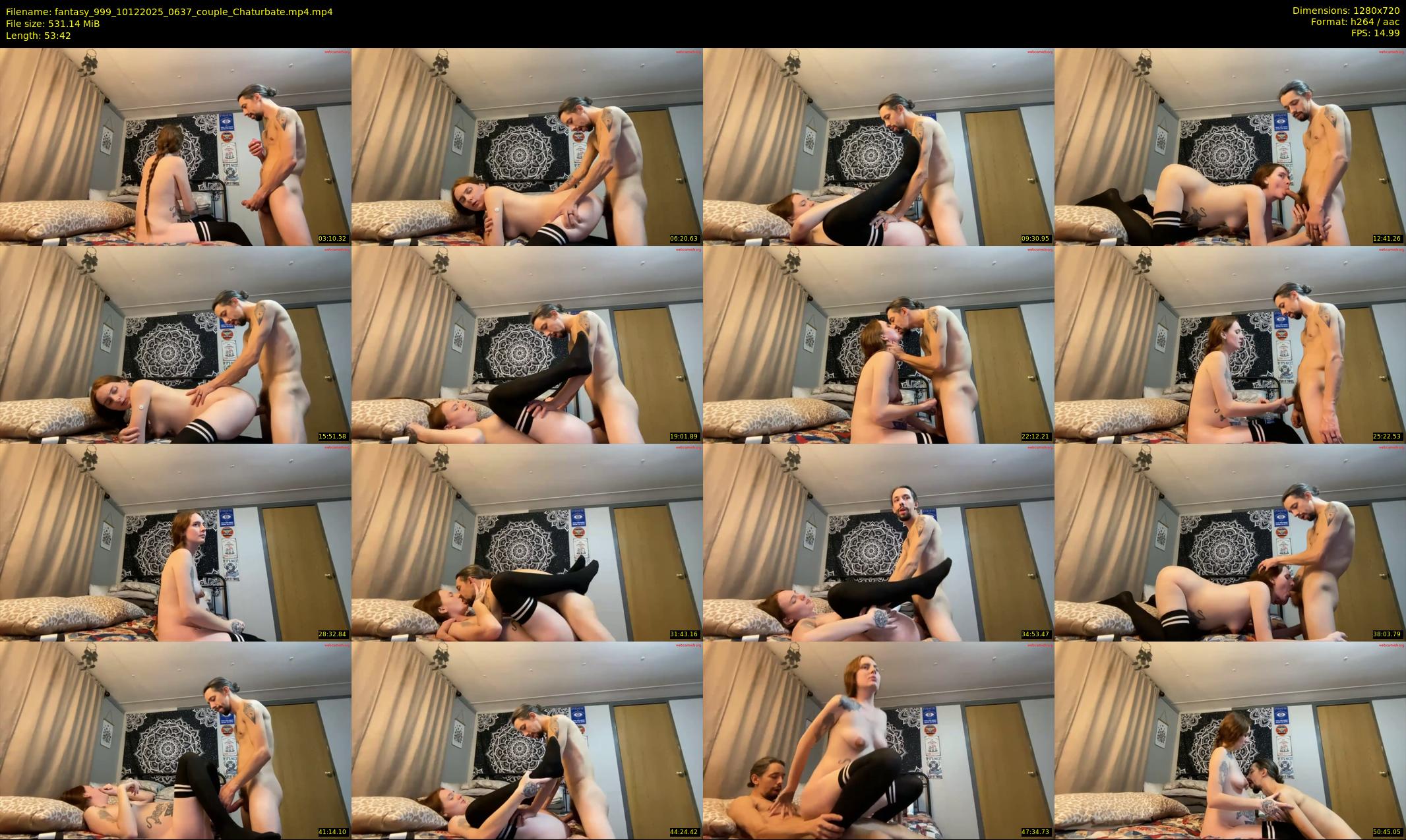 fantasy_999 — 54 minute Chaturbate couple cam show recording, 720p, Dec 10, 2025