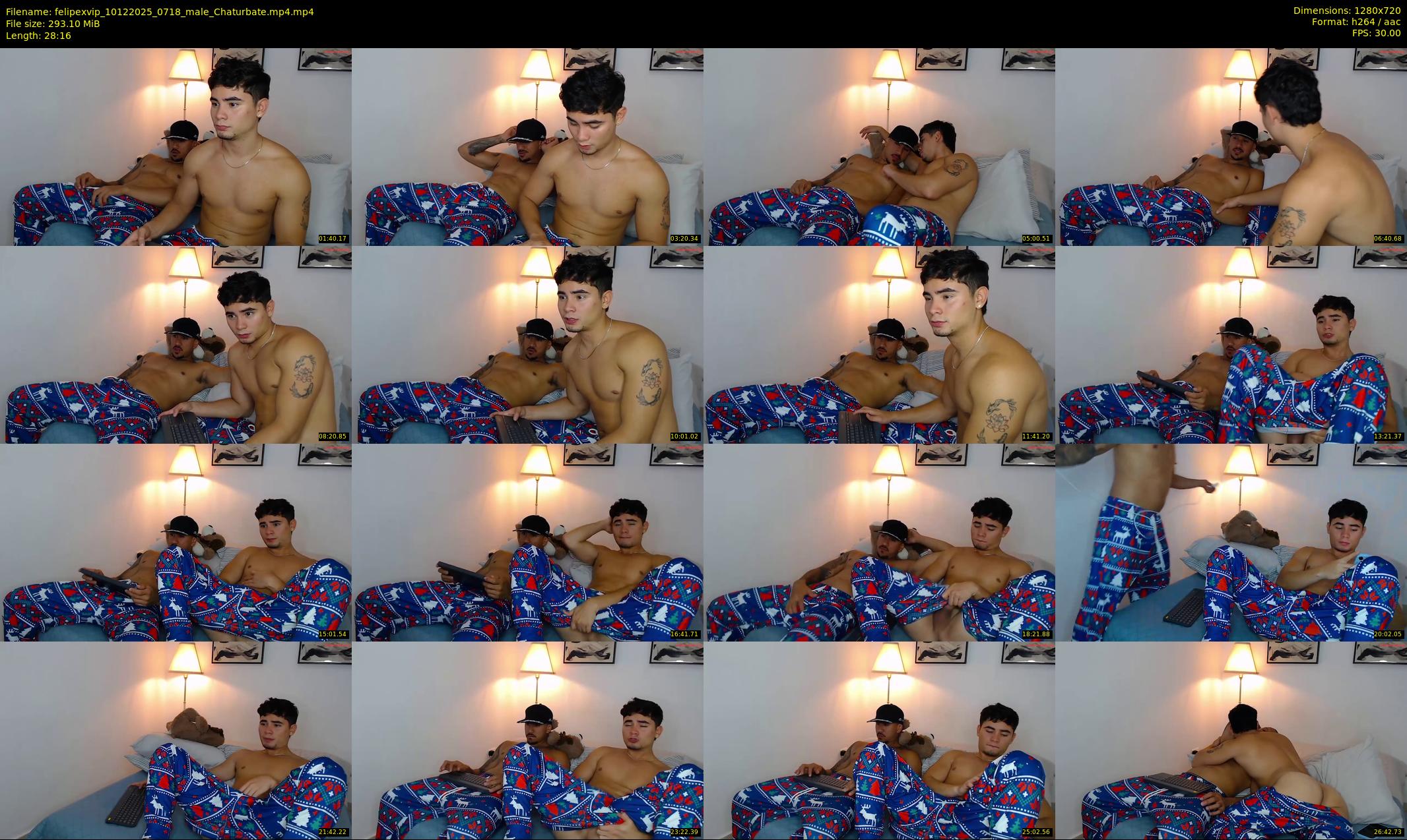 felipexvip — 29 minute Chaturbate male cam show recording, 720p, Dec 10, 2025