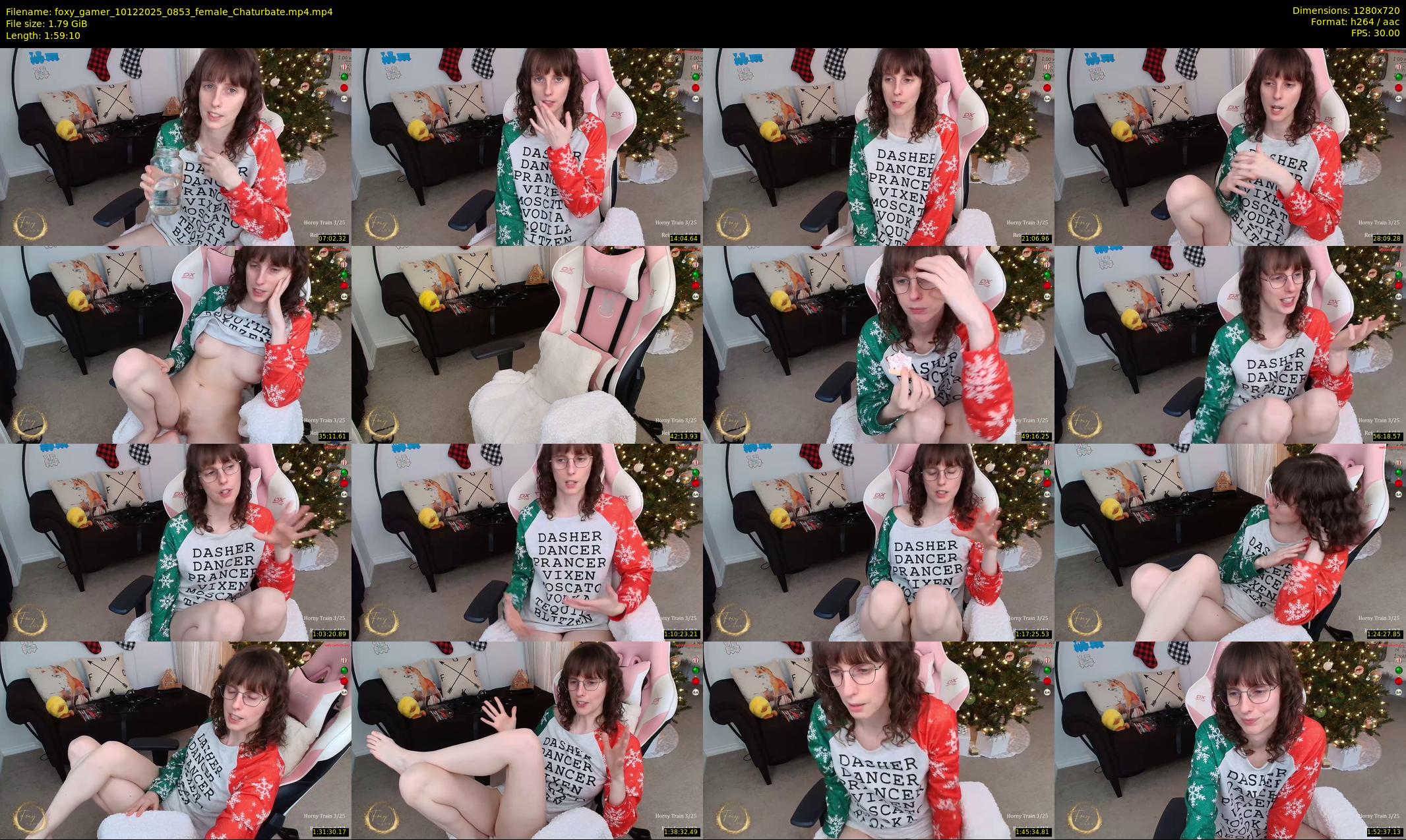foxy_gamer — 120 minute Chaturbate female cam show recording, 720p, Dec 10, 2025