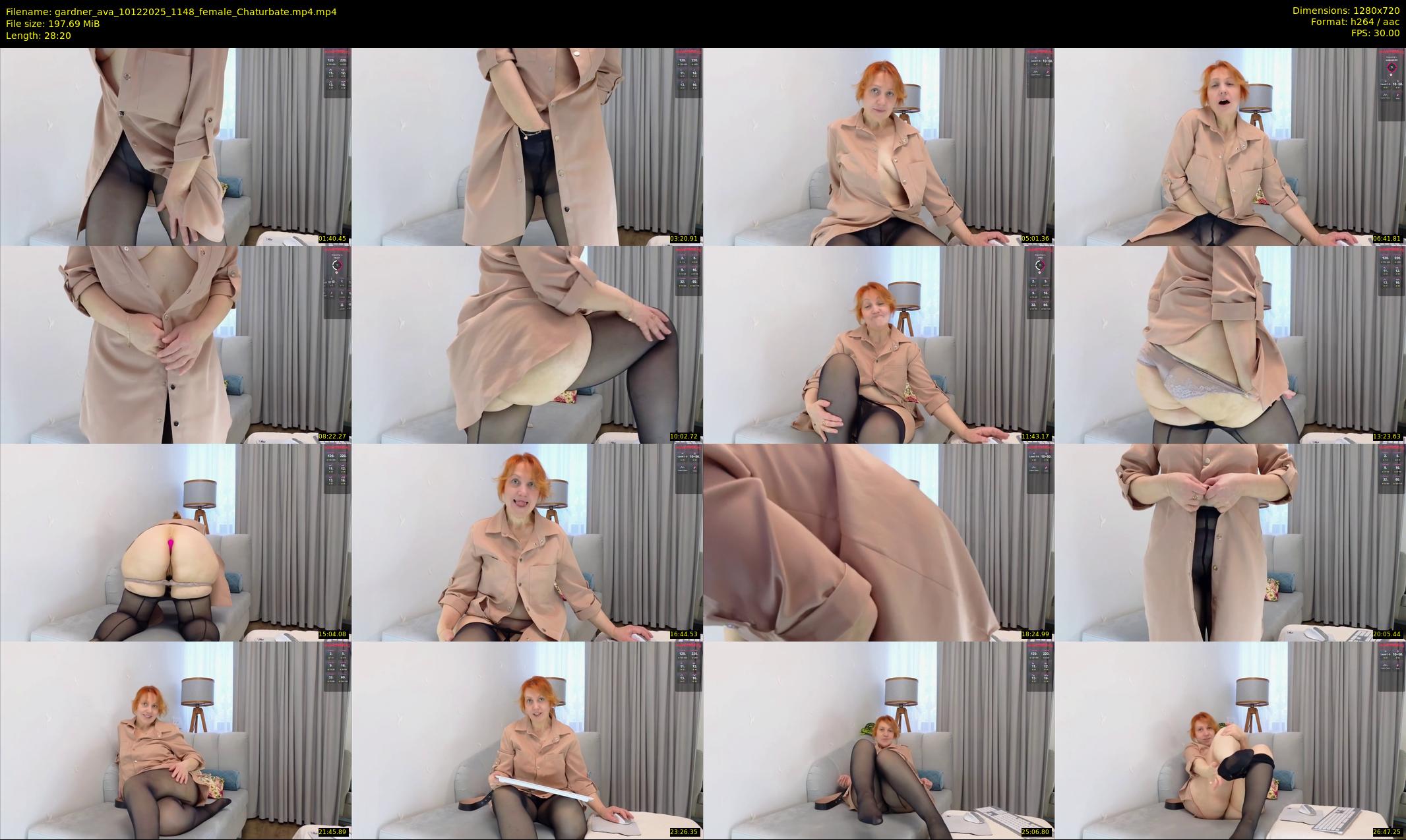 gardner_ava — 29 minute Chaturbate female cam show recording, 720p, Dec 10, 2025