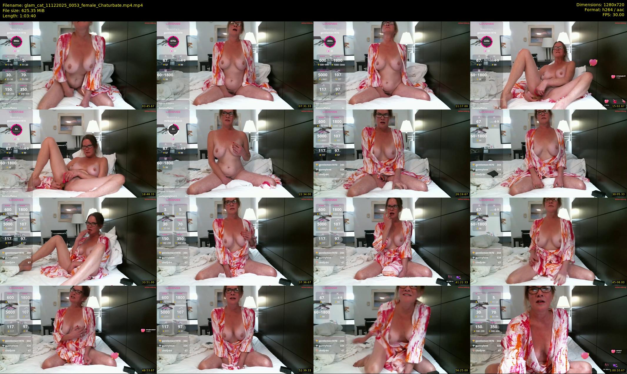 glam_cat — 64 minute Chaturbate female cam show recording, 720p, Dec 11, 2025